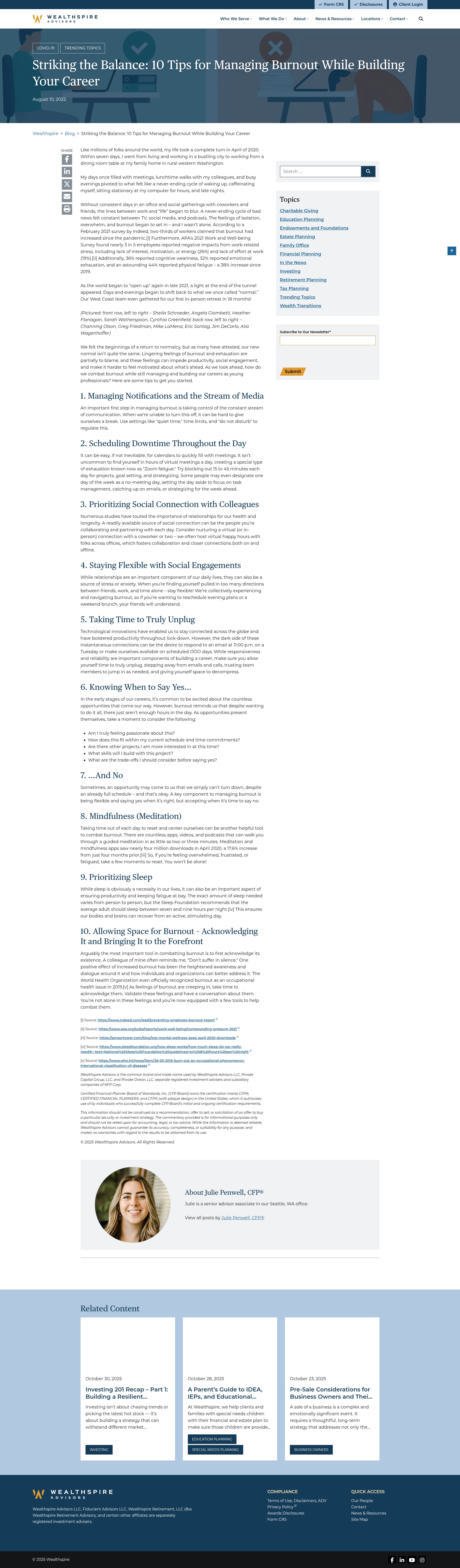 Landing Page