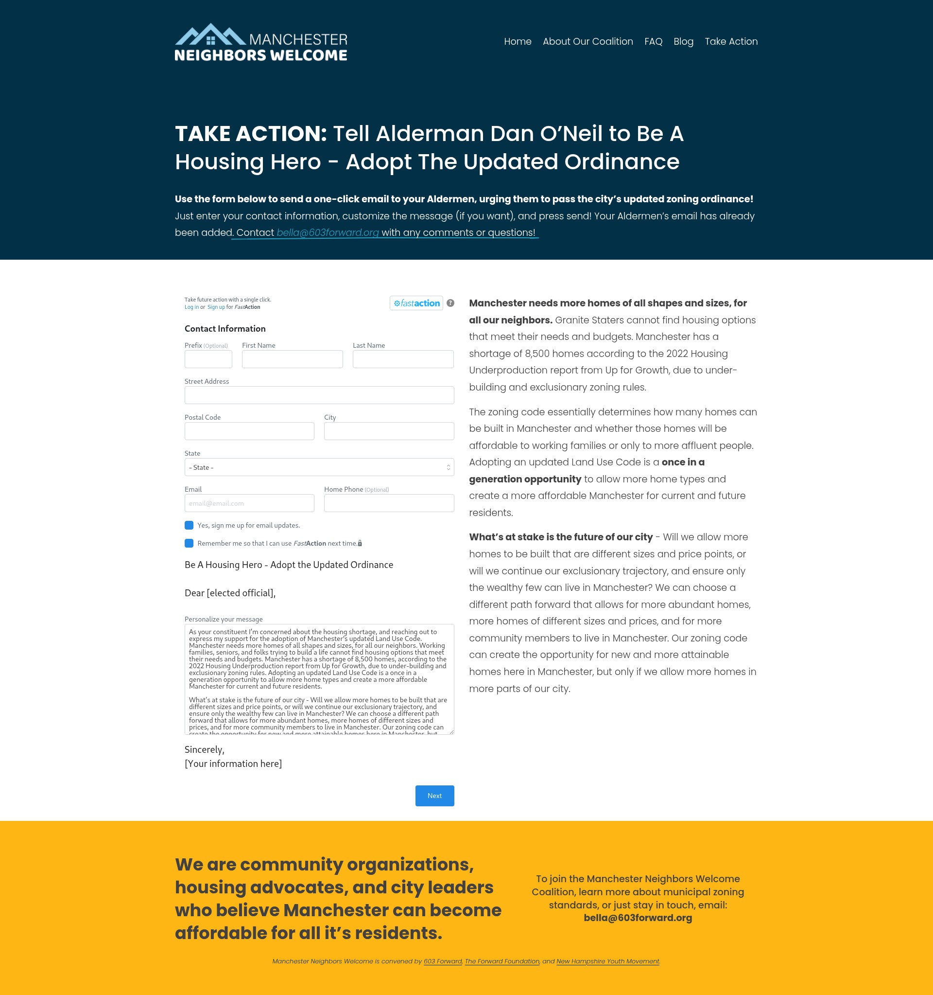 Landing Page