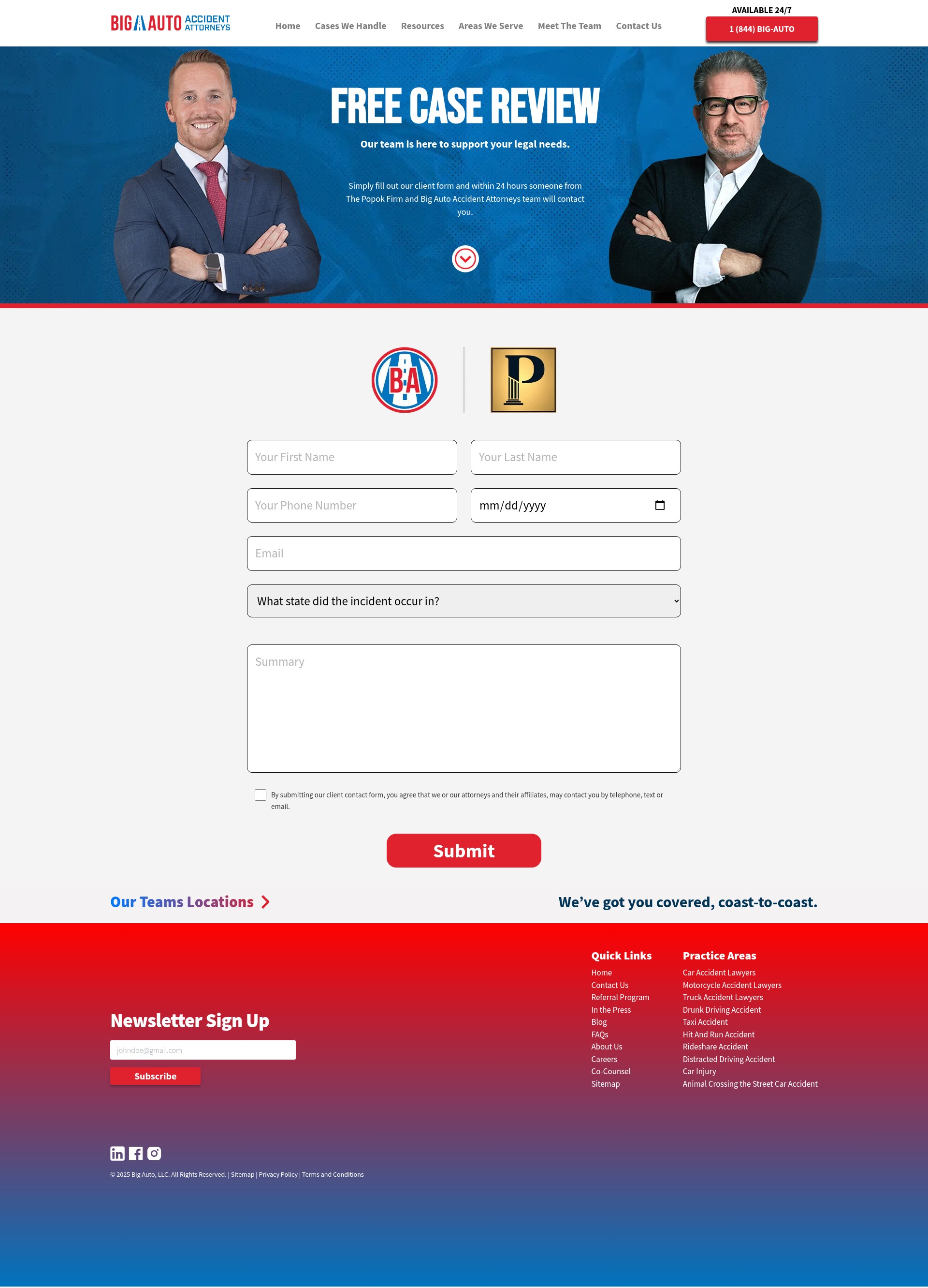 Landing Page