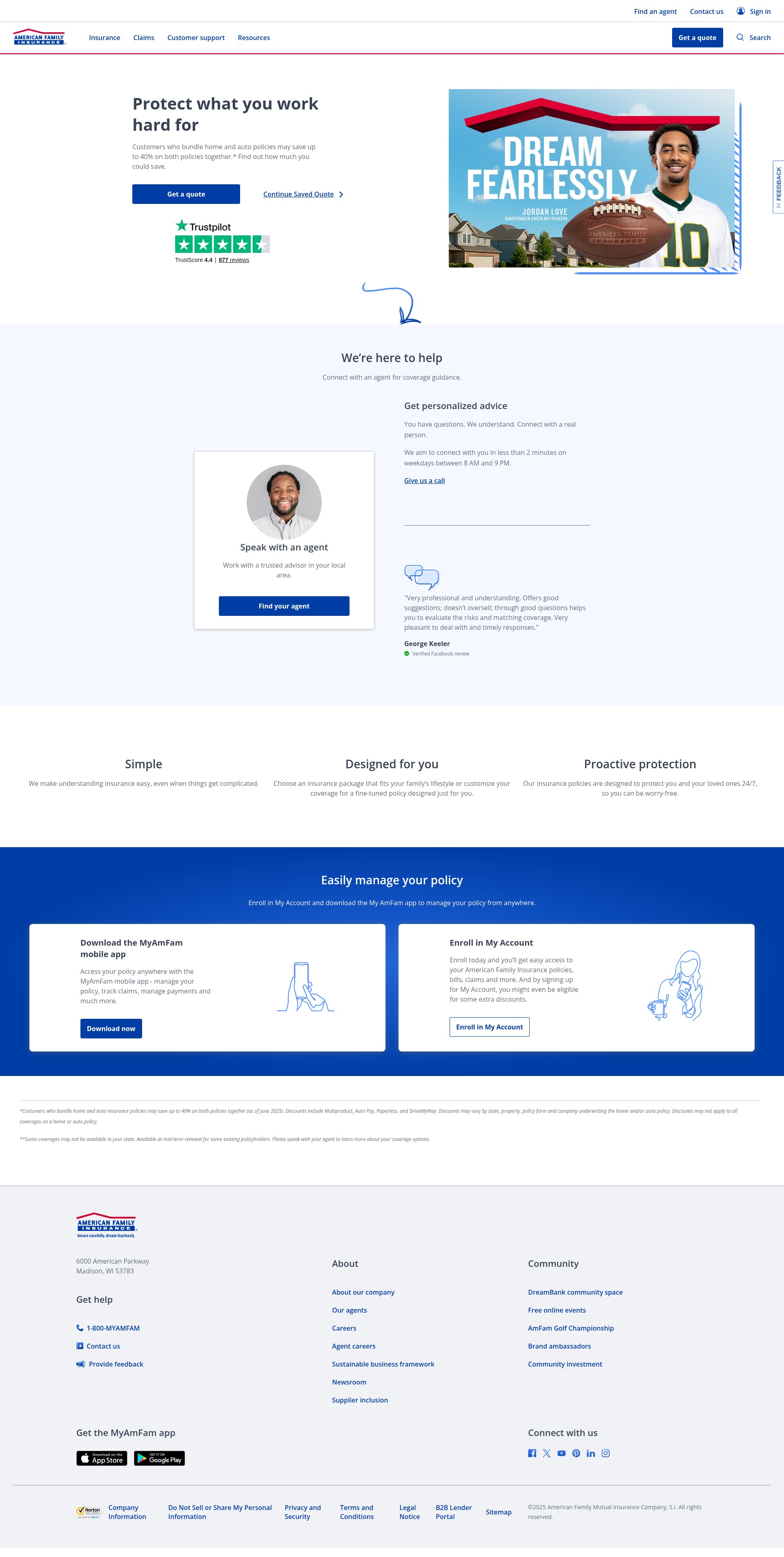 Landing Page
