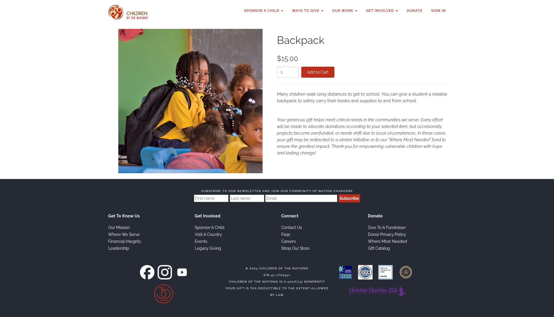 Landing Page