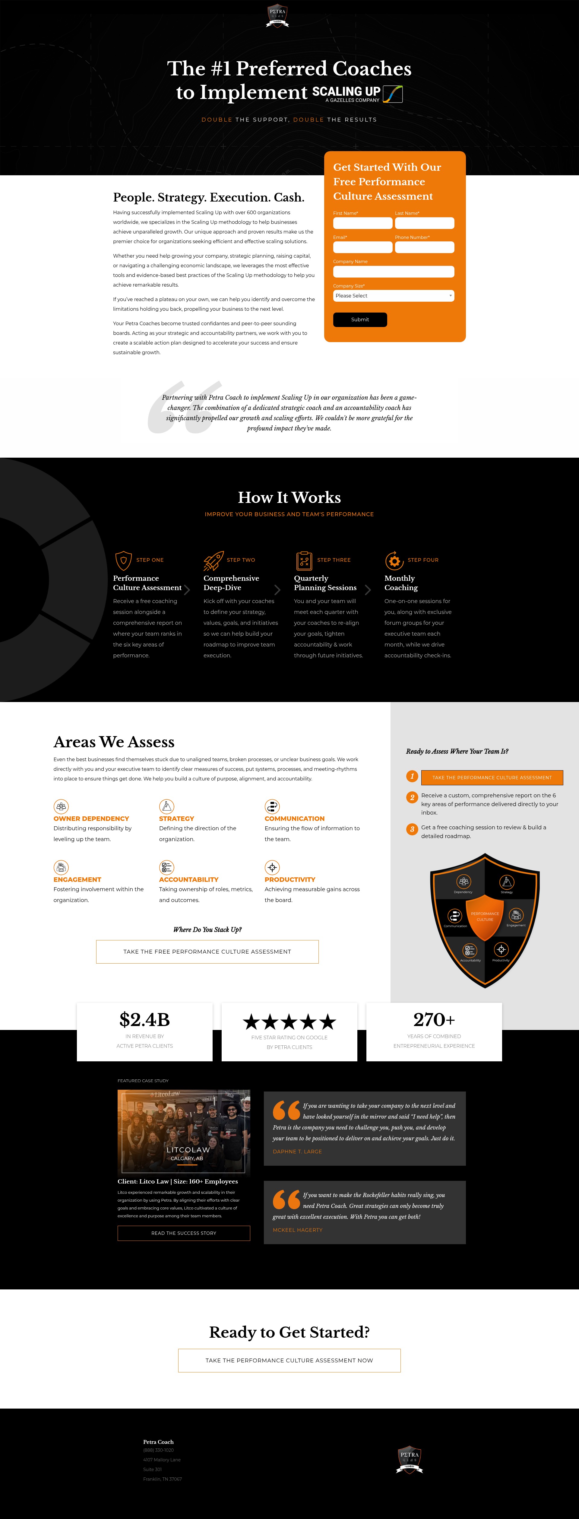 Landing Page
