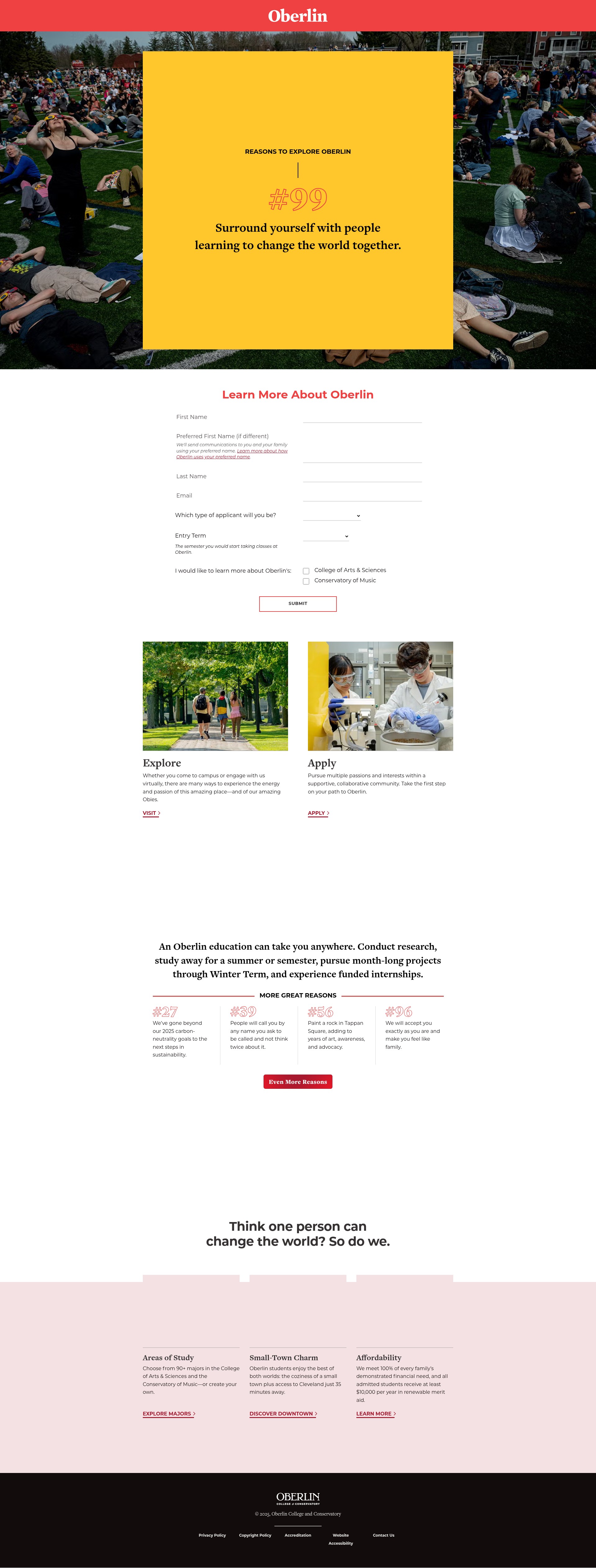 Landing Page