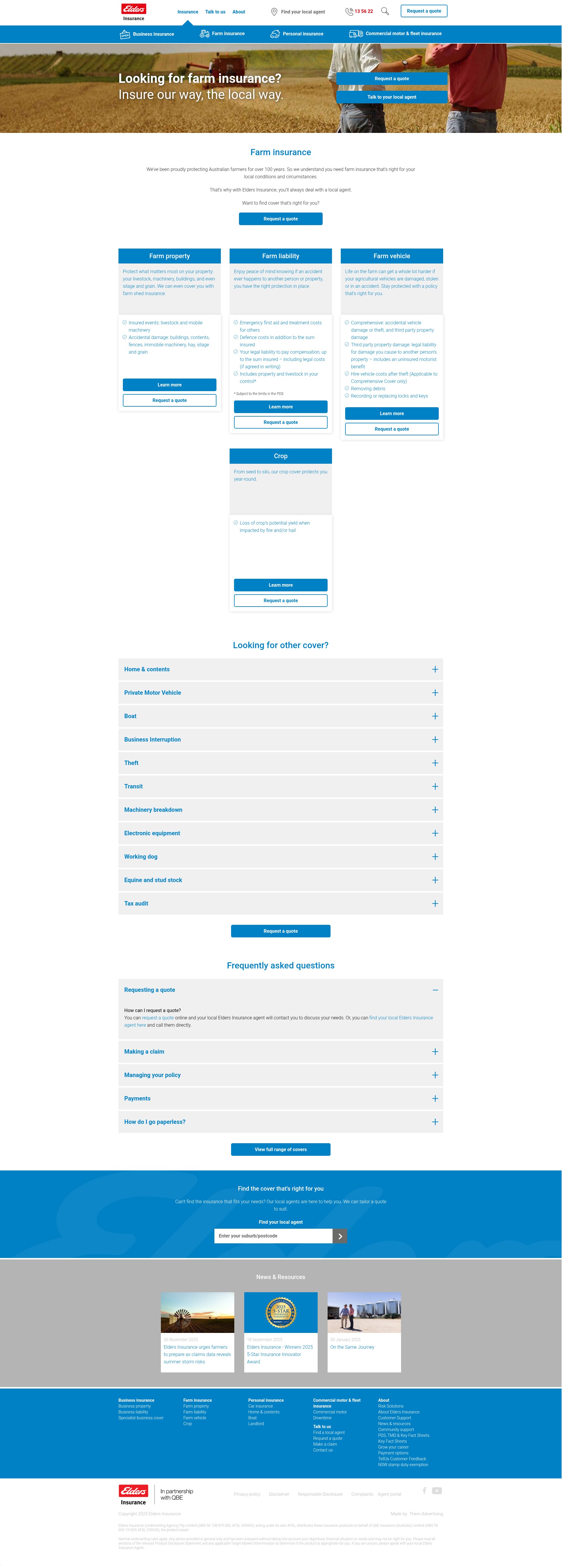 Landing Page