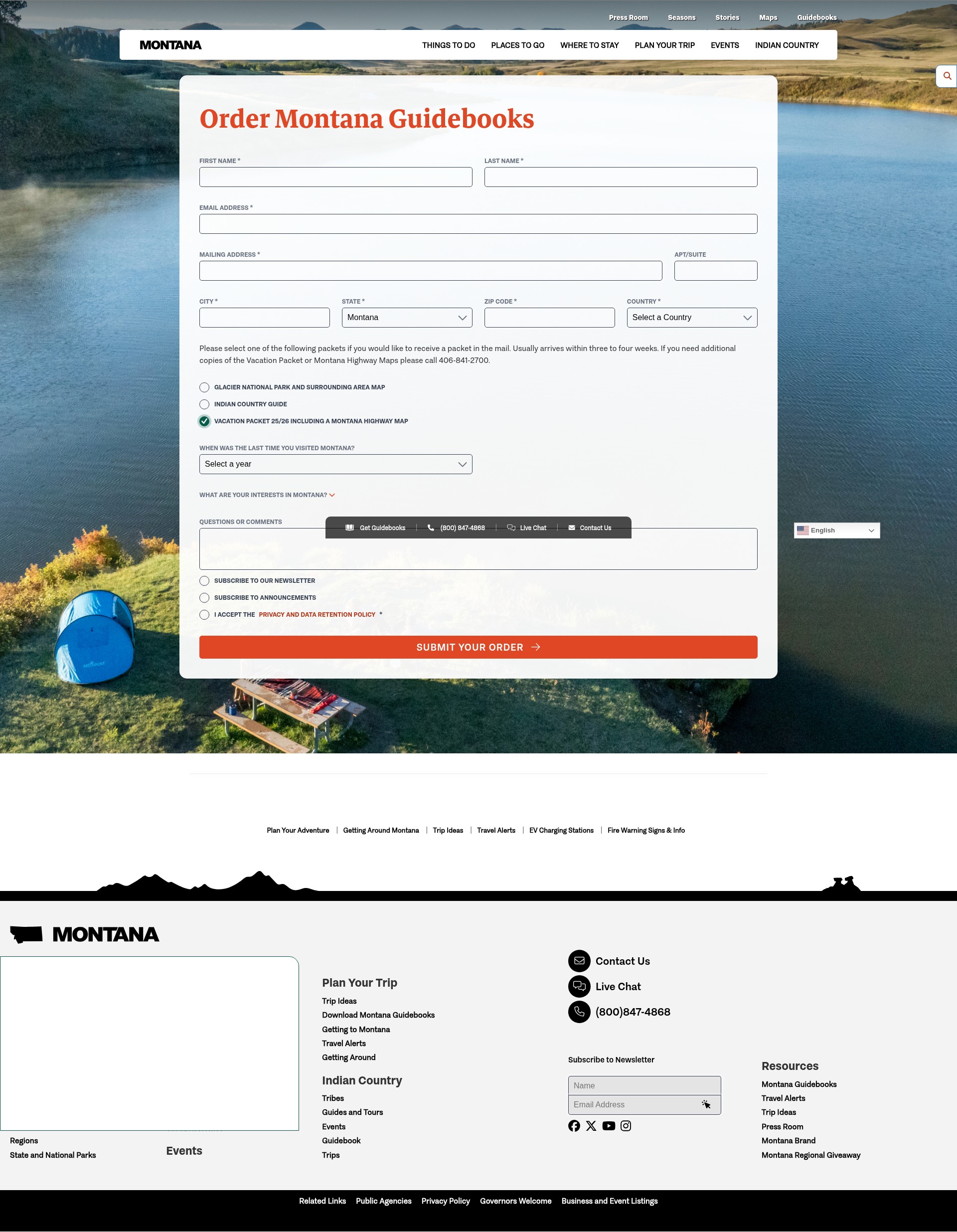 Landing Page