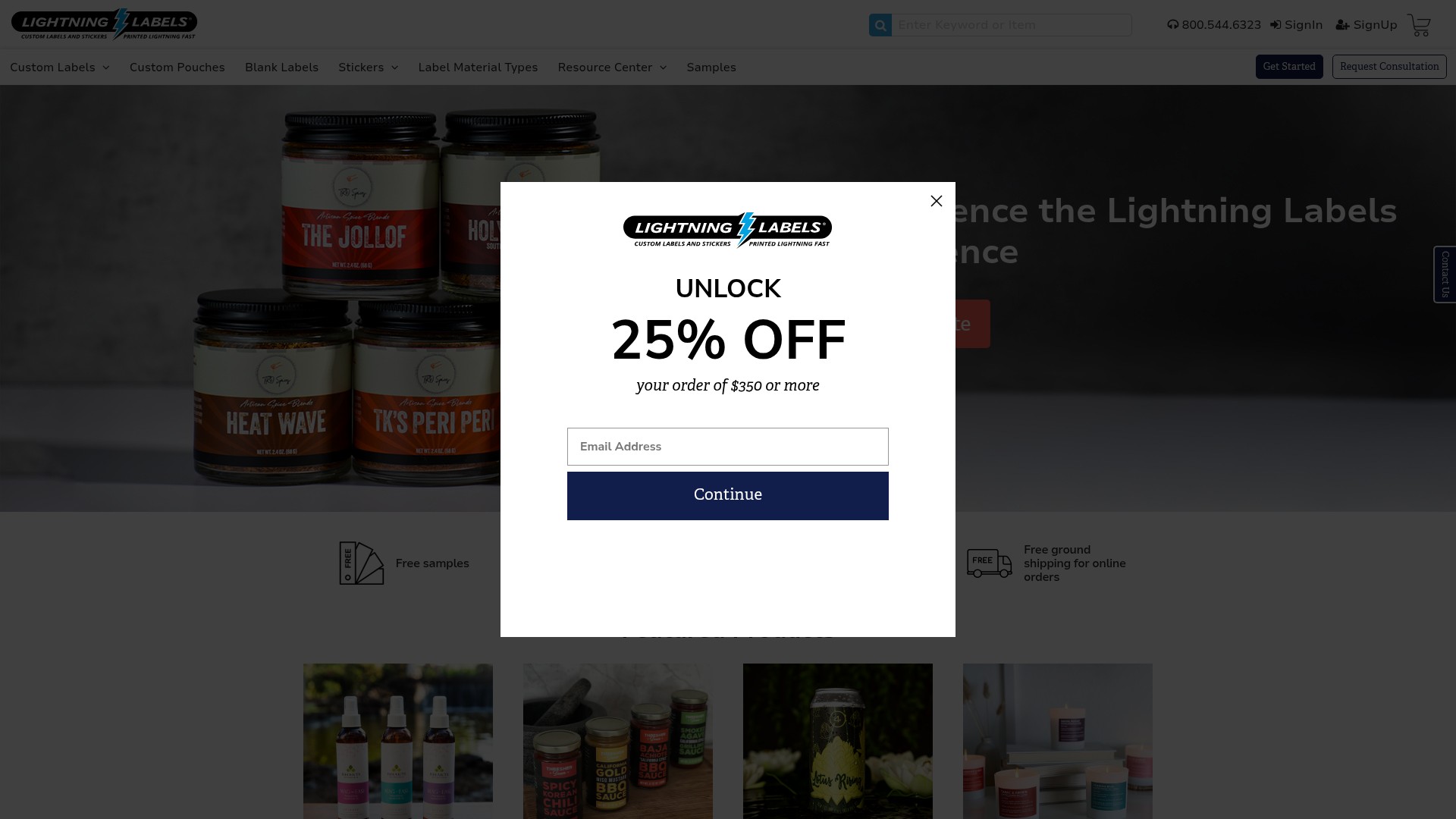 Landing Page