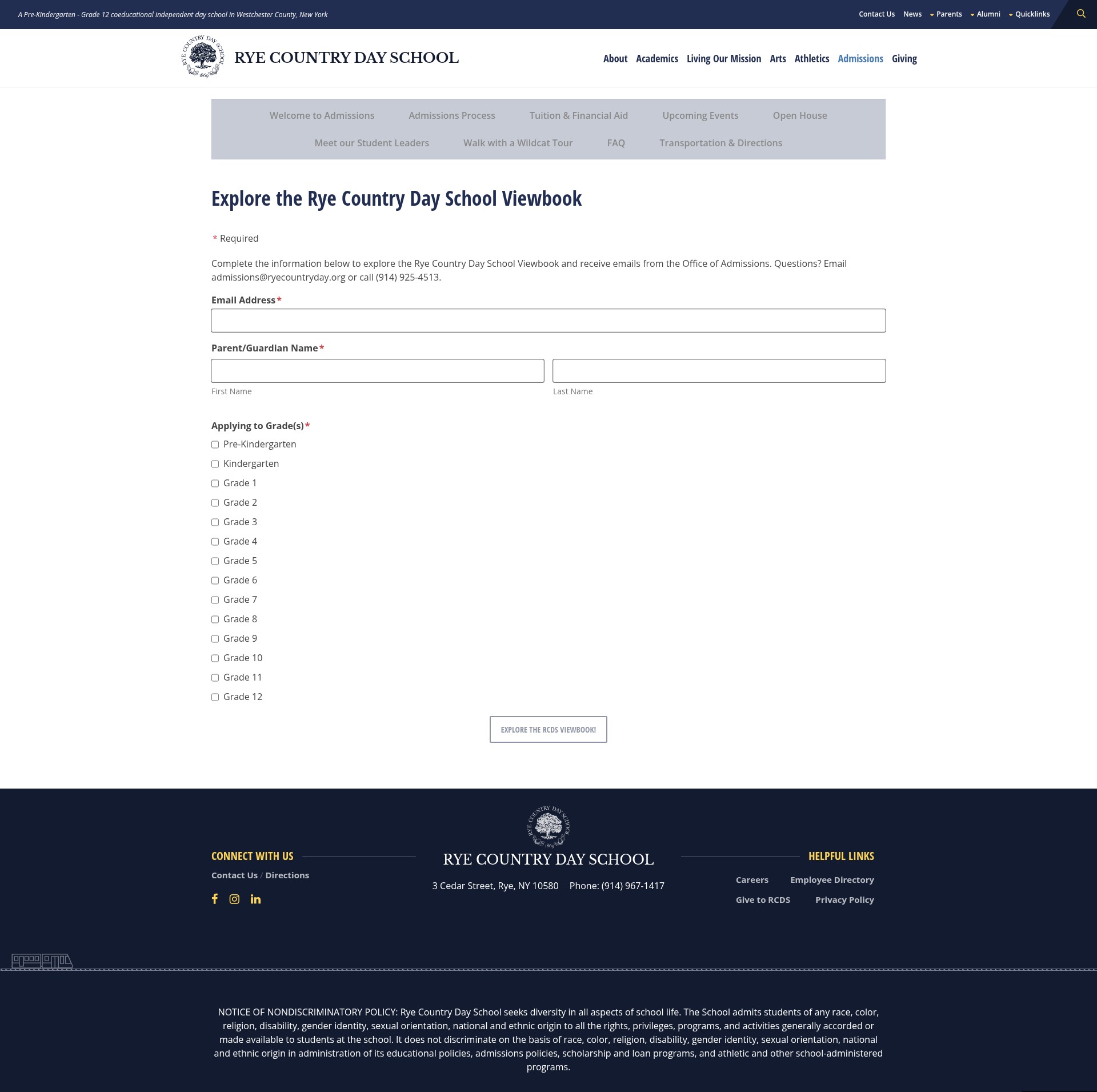 Landing Page