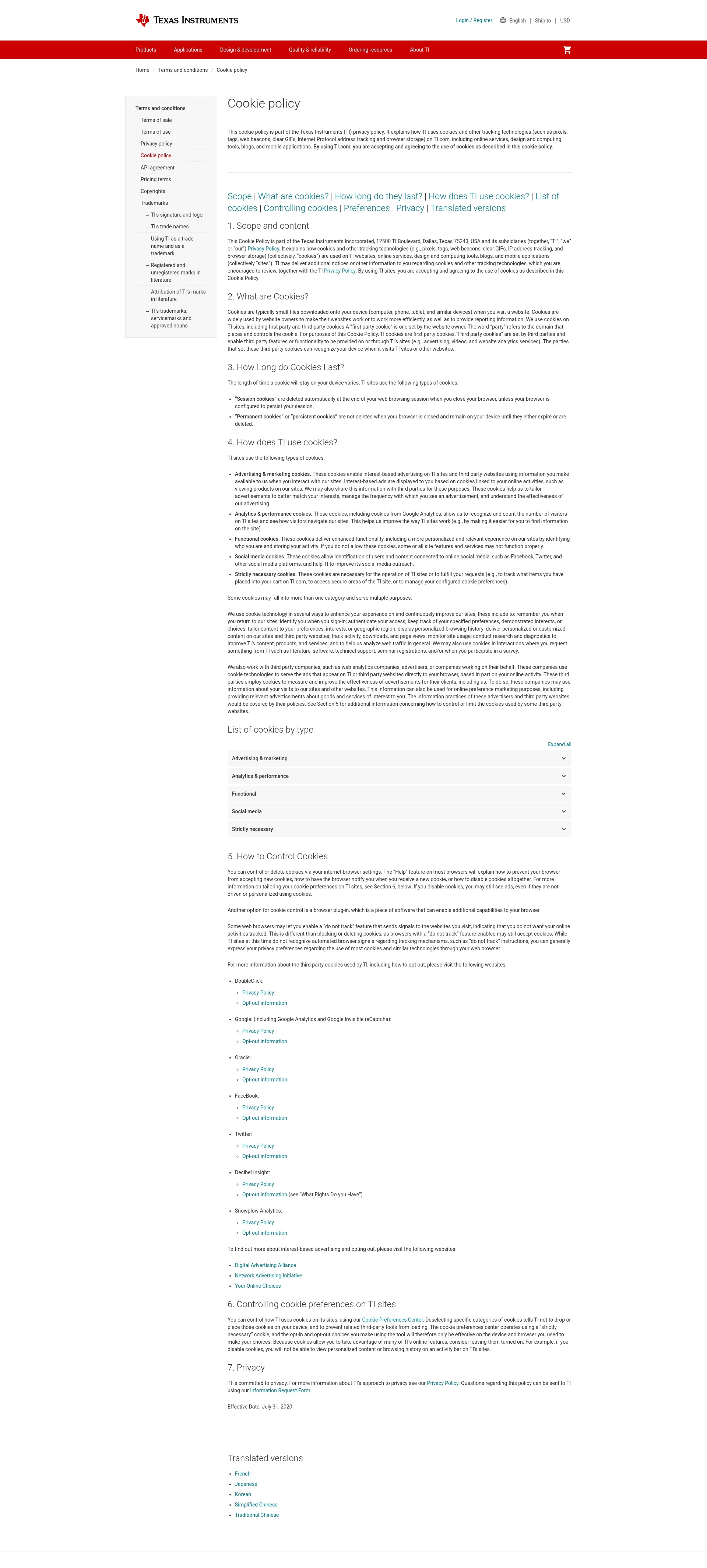 Landing Page