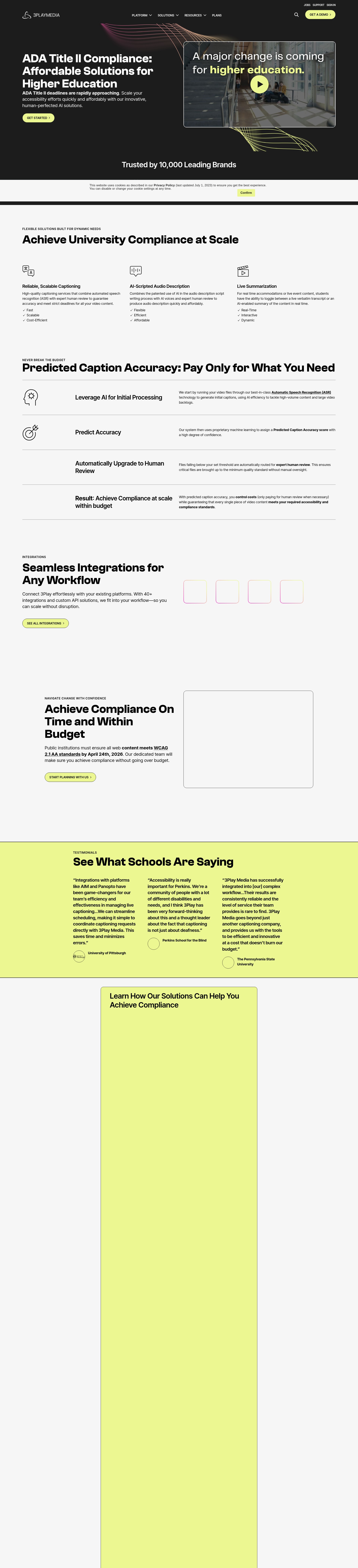 Landing Page