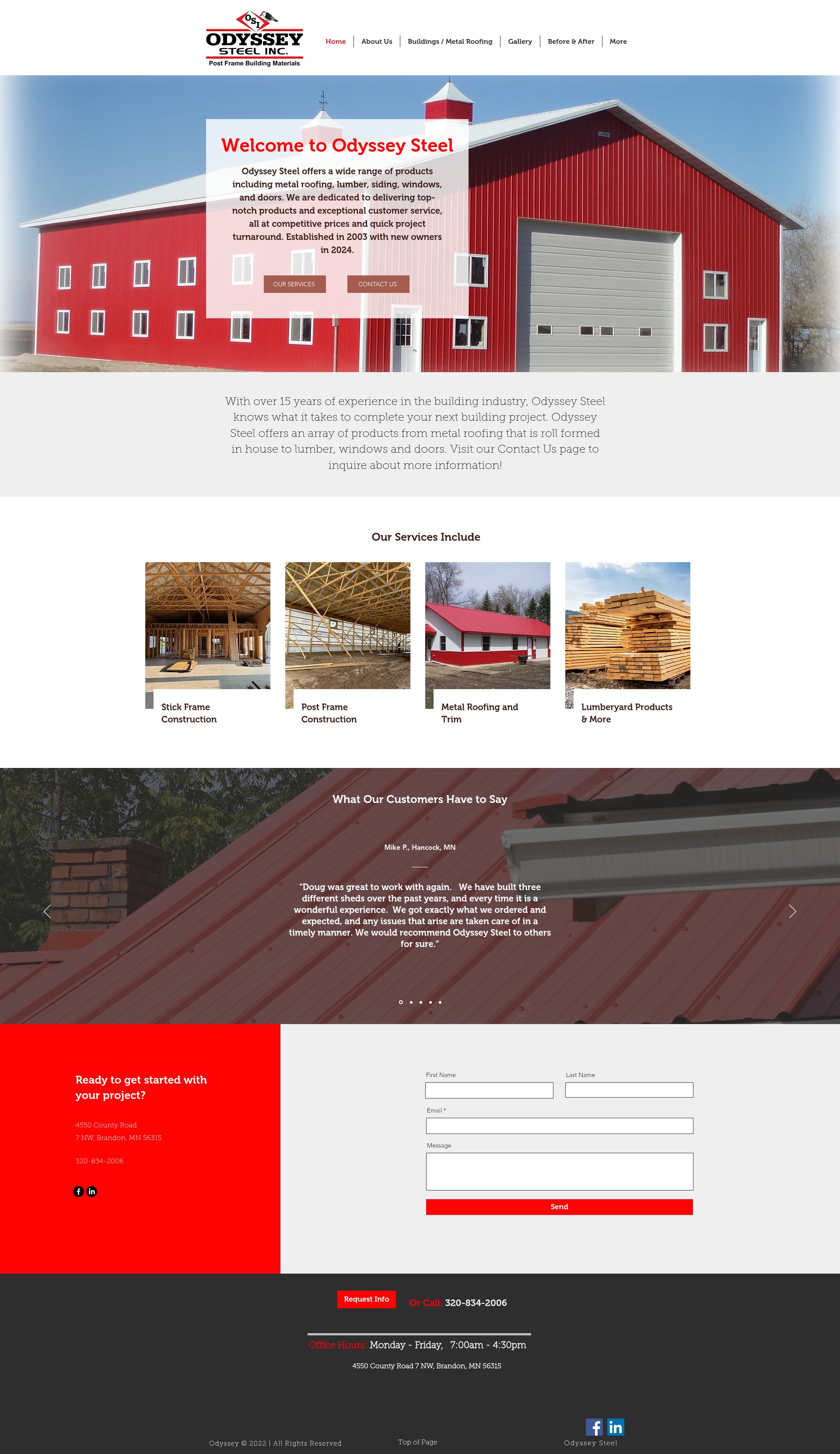 Landing Page
