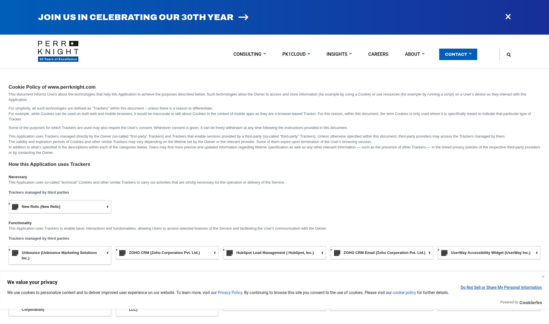 Landing Page