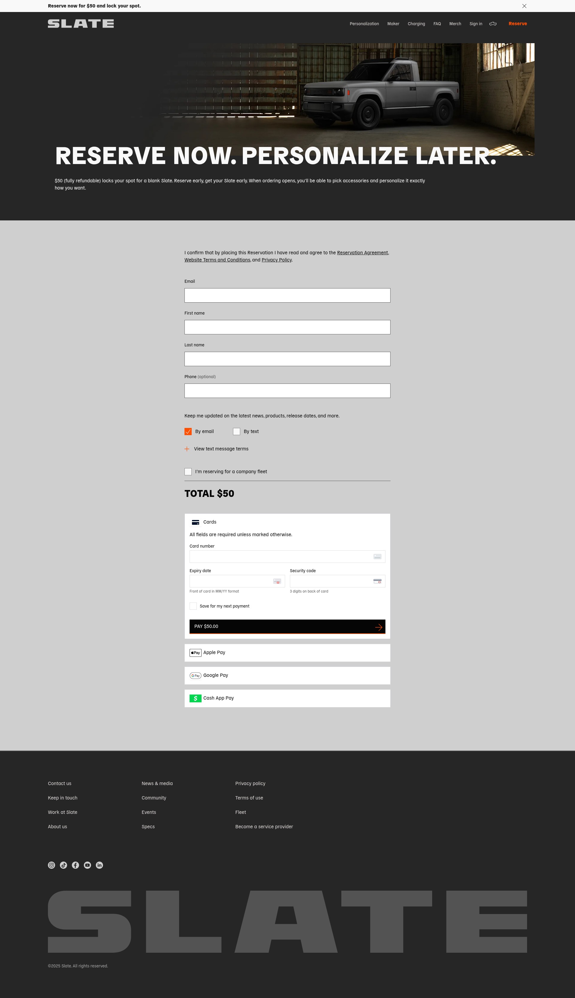 Landing Page