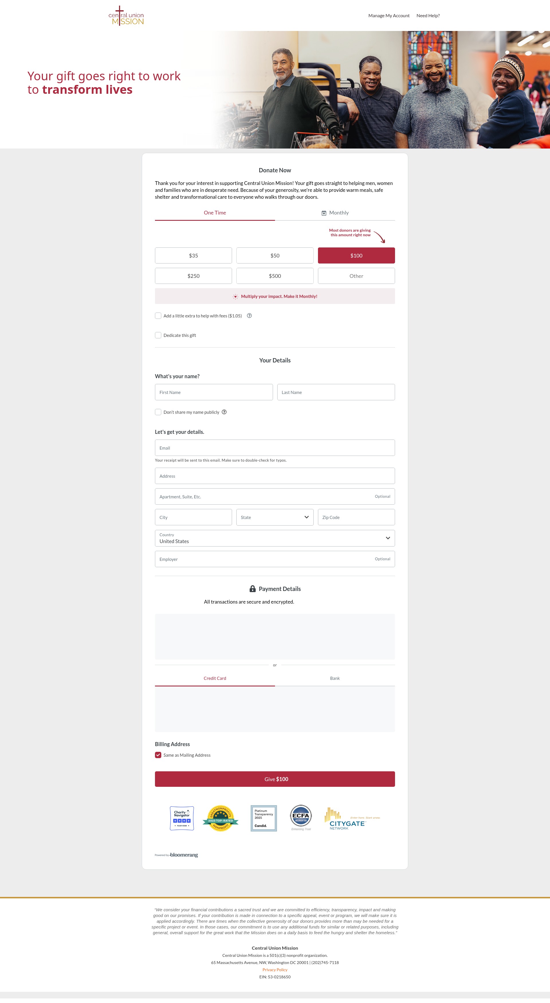Landing Page