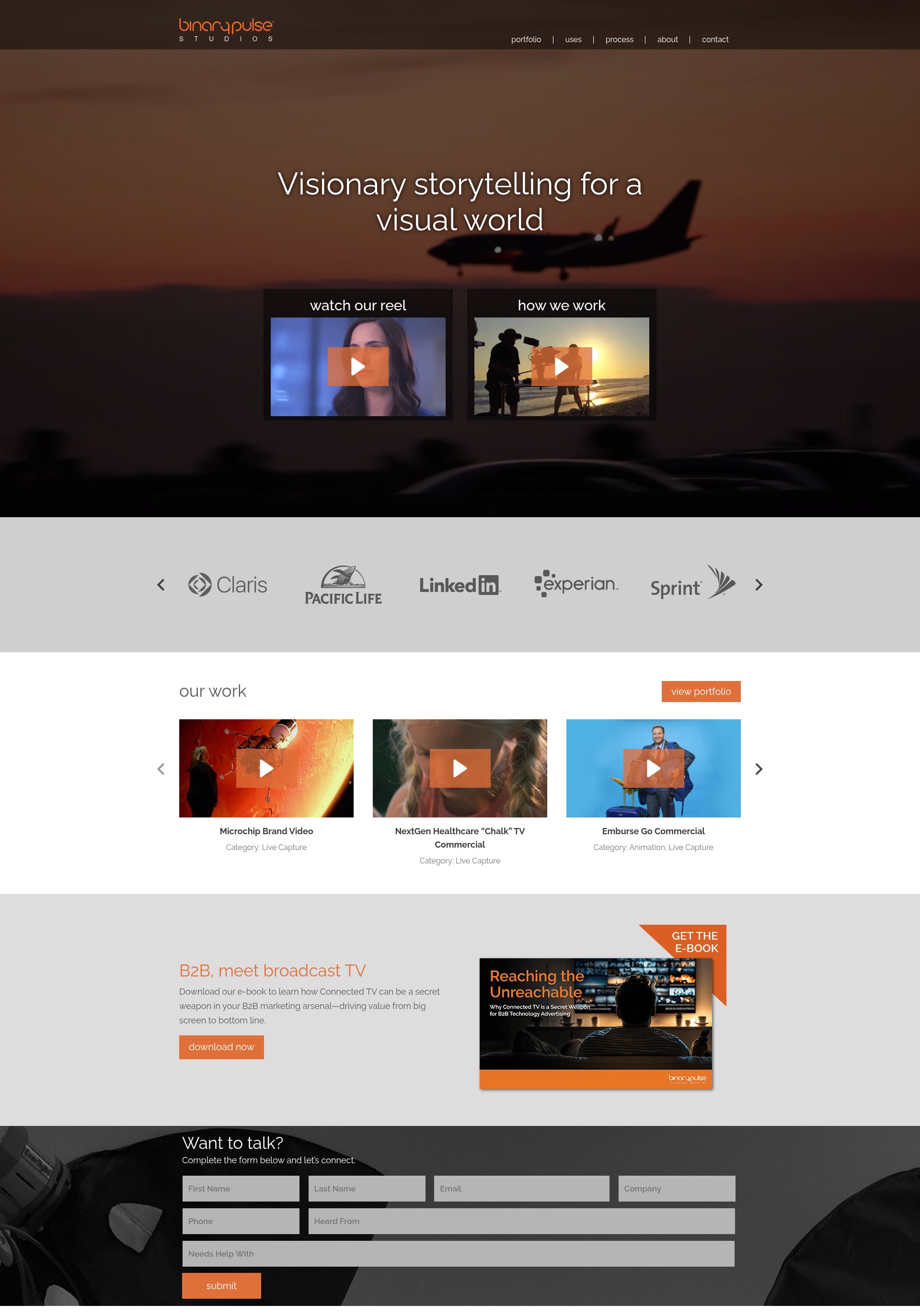 Landing Page