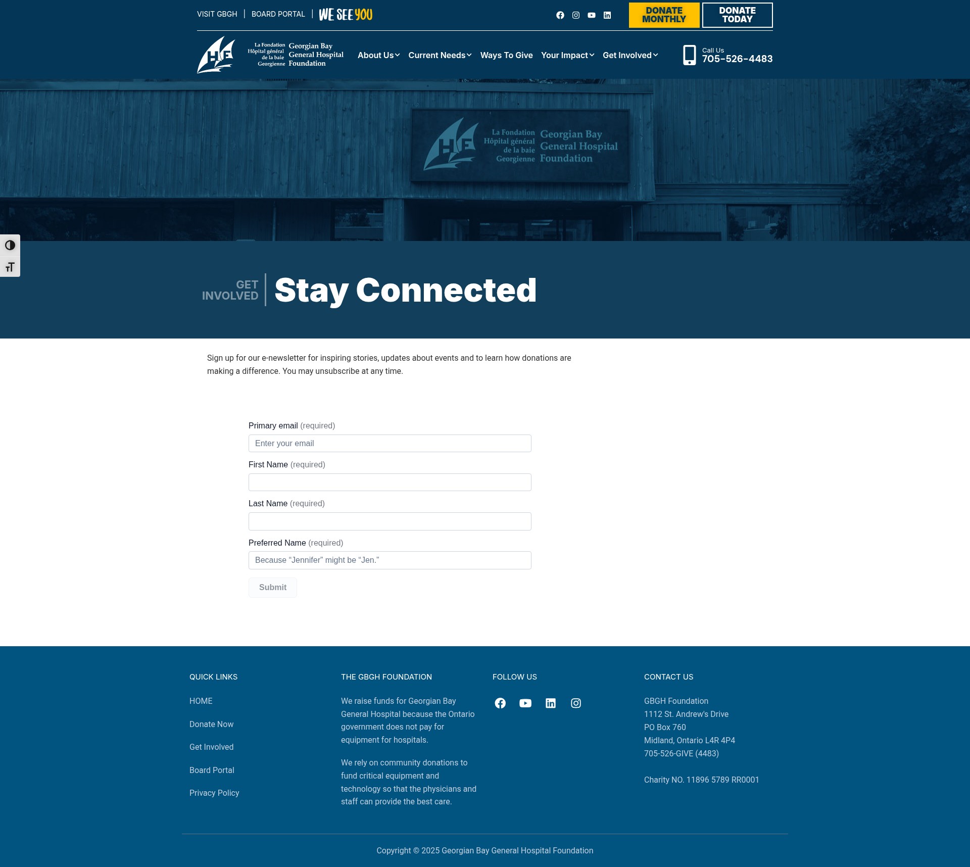 Landing Page