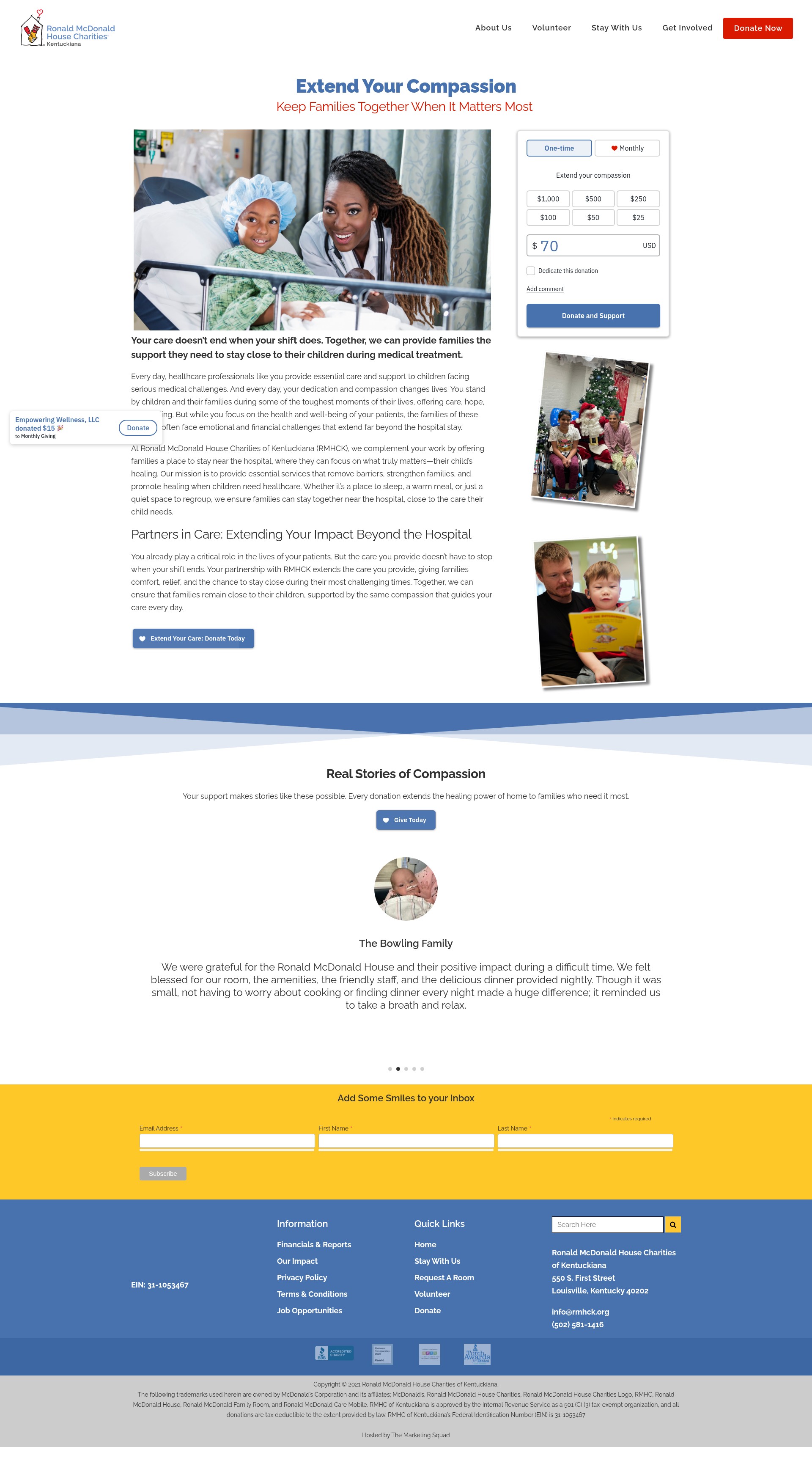 Landing Page