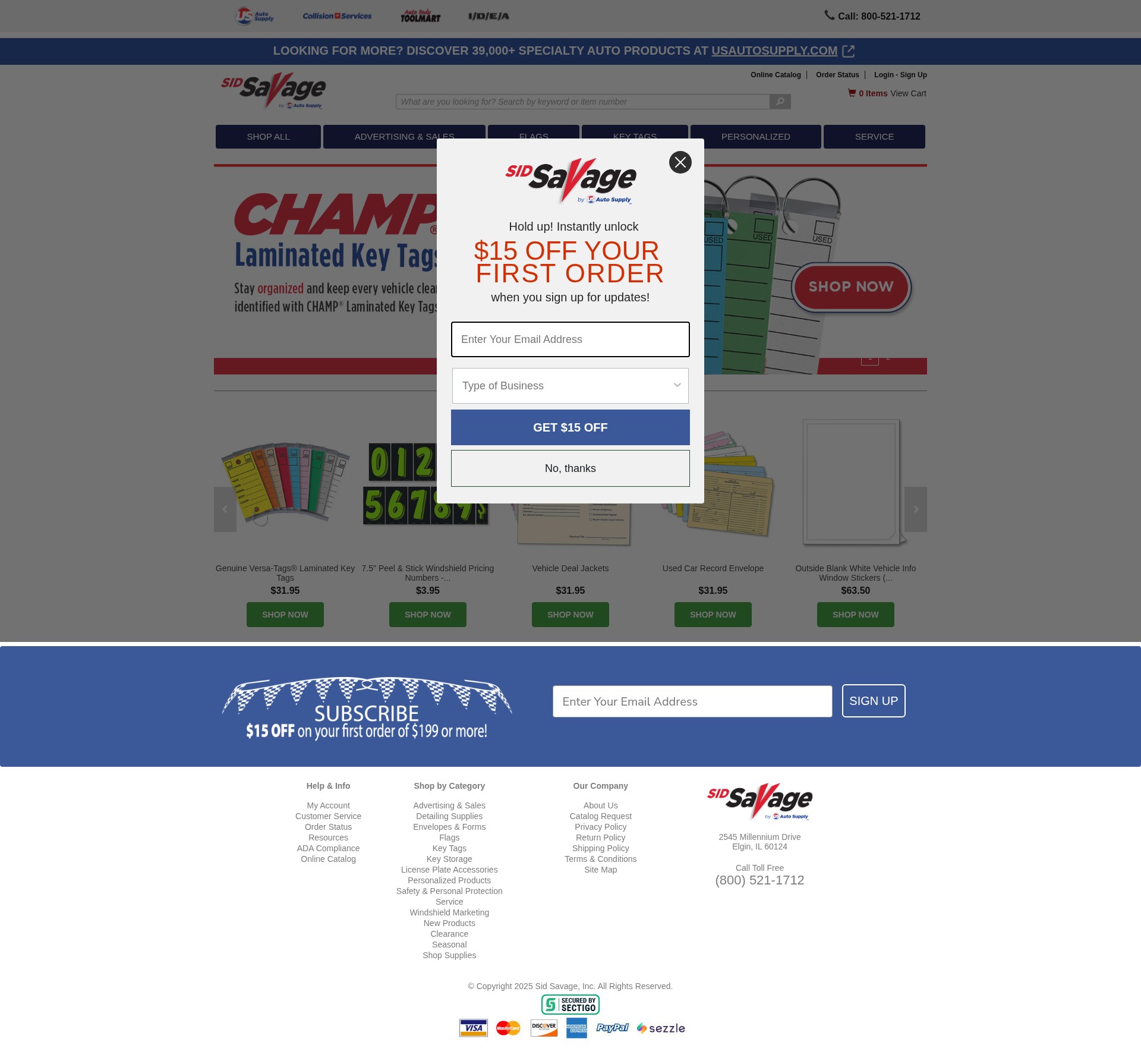 Landing Page