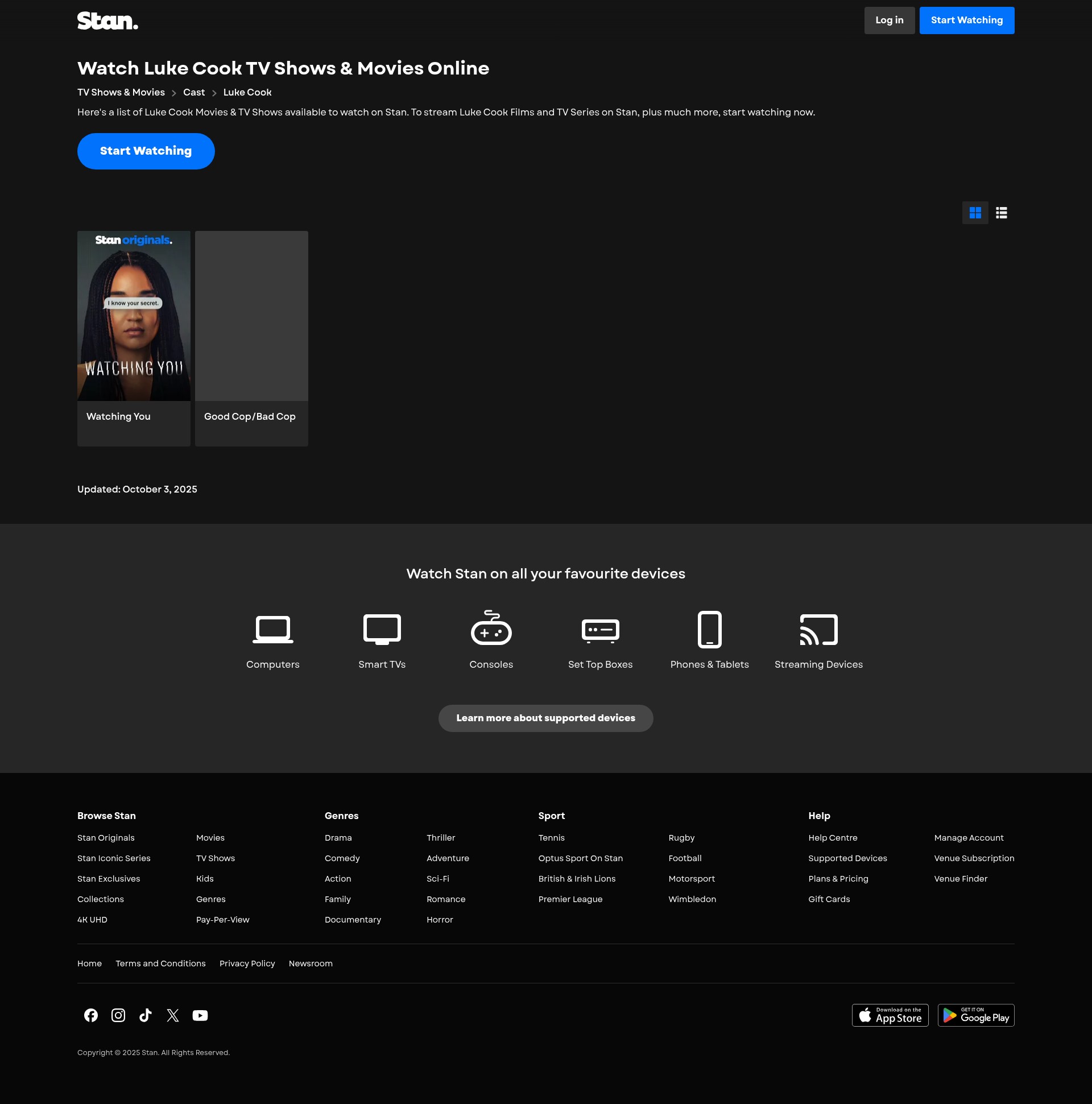 Landing Page