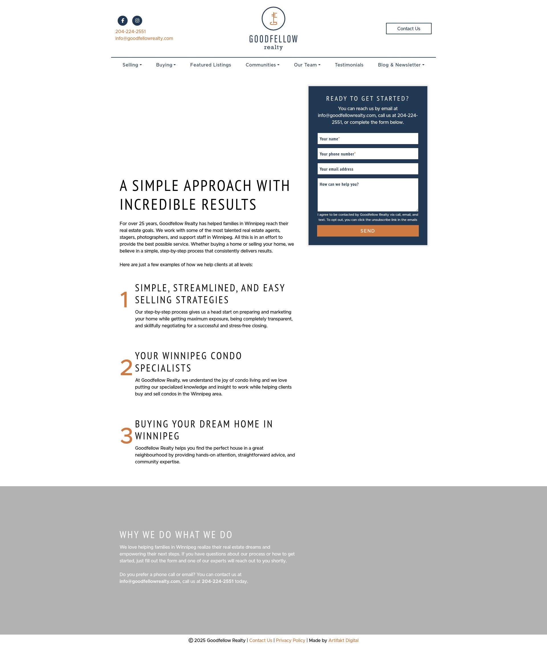 Landing Page