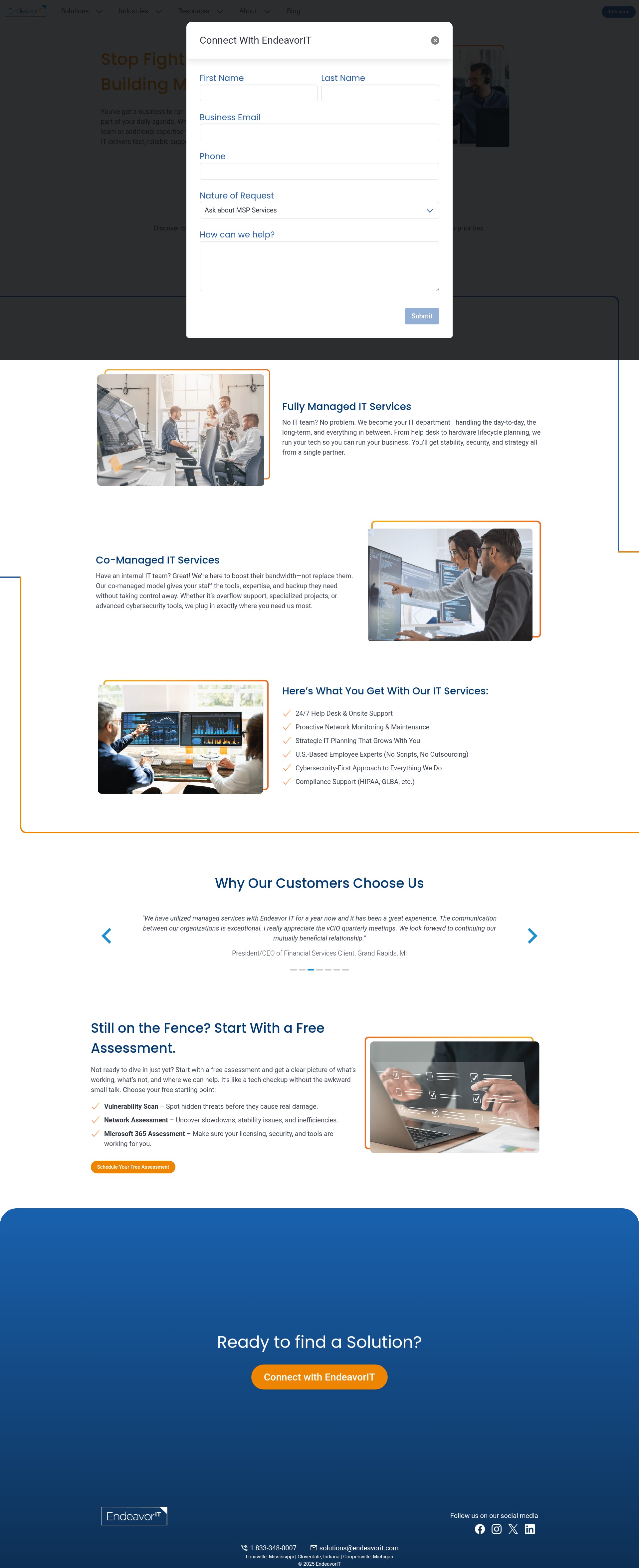 Landing Page