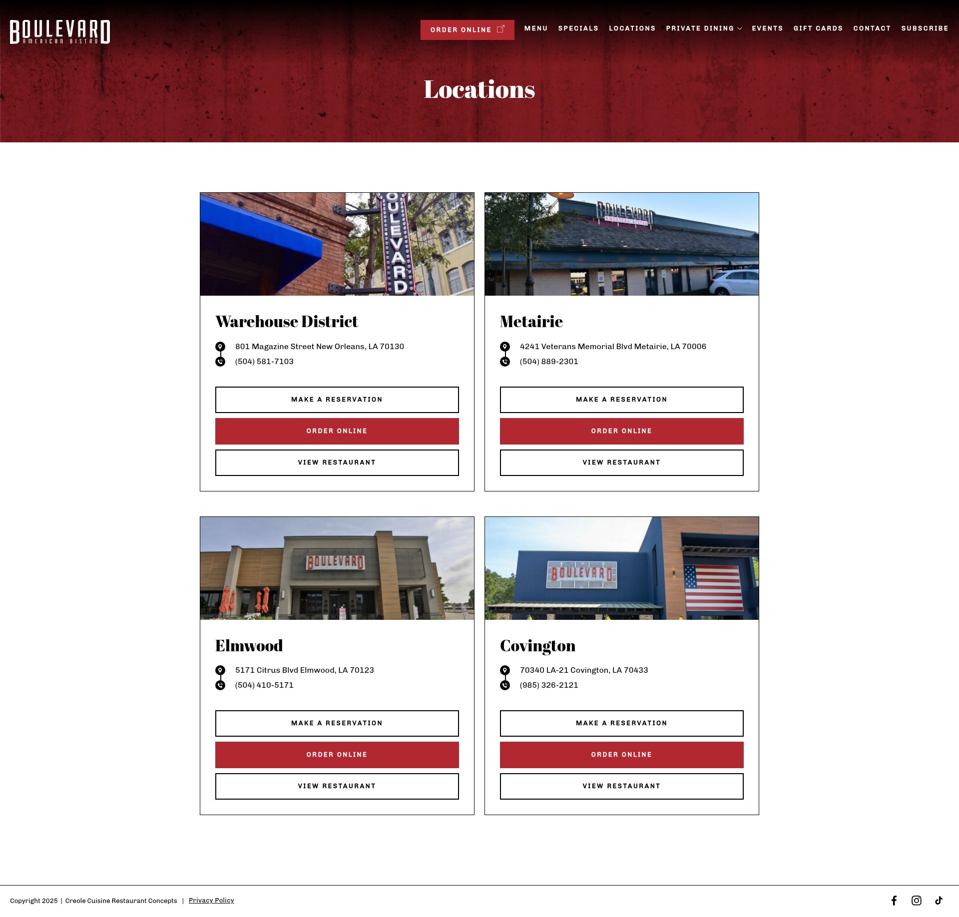 Landing Page