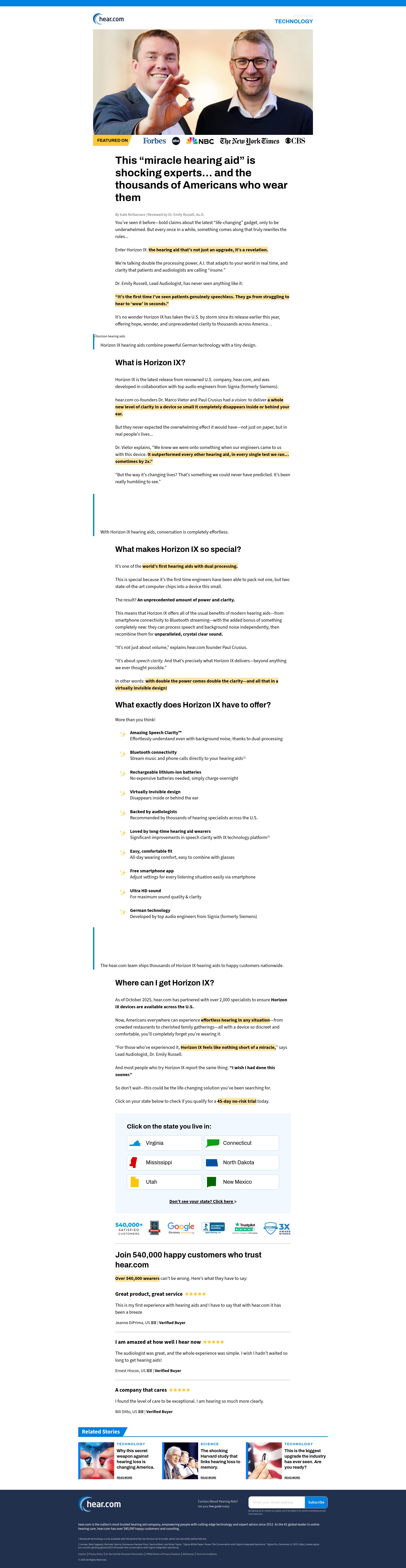 Landing Page