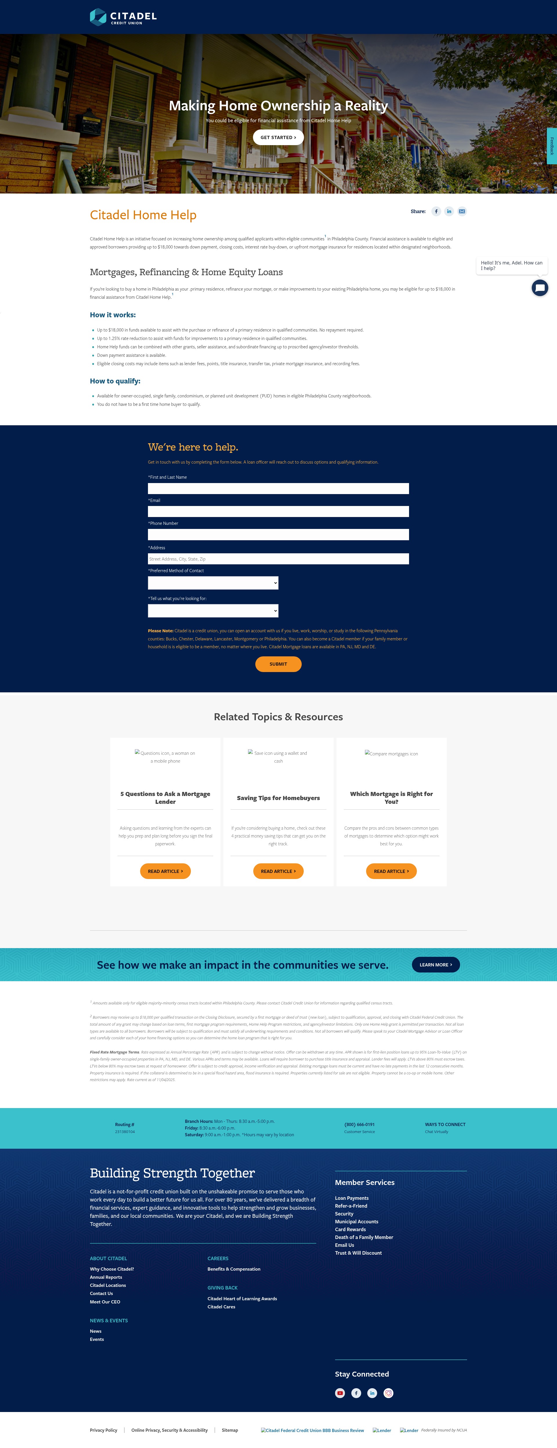 Landing Page