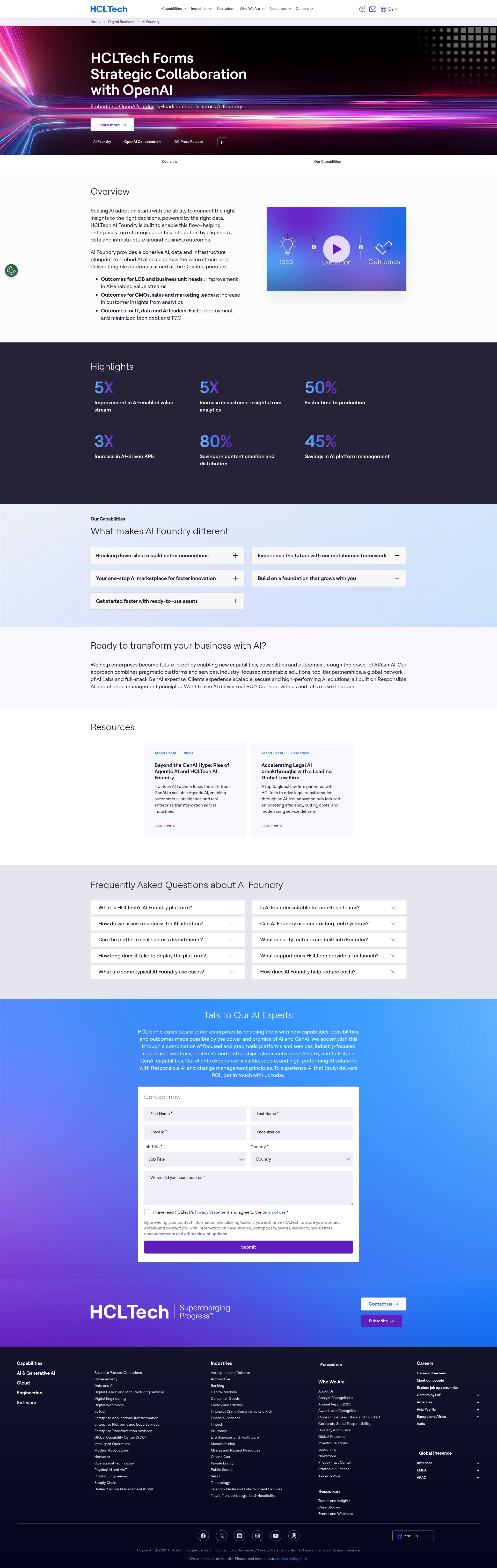Landing Page