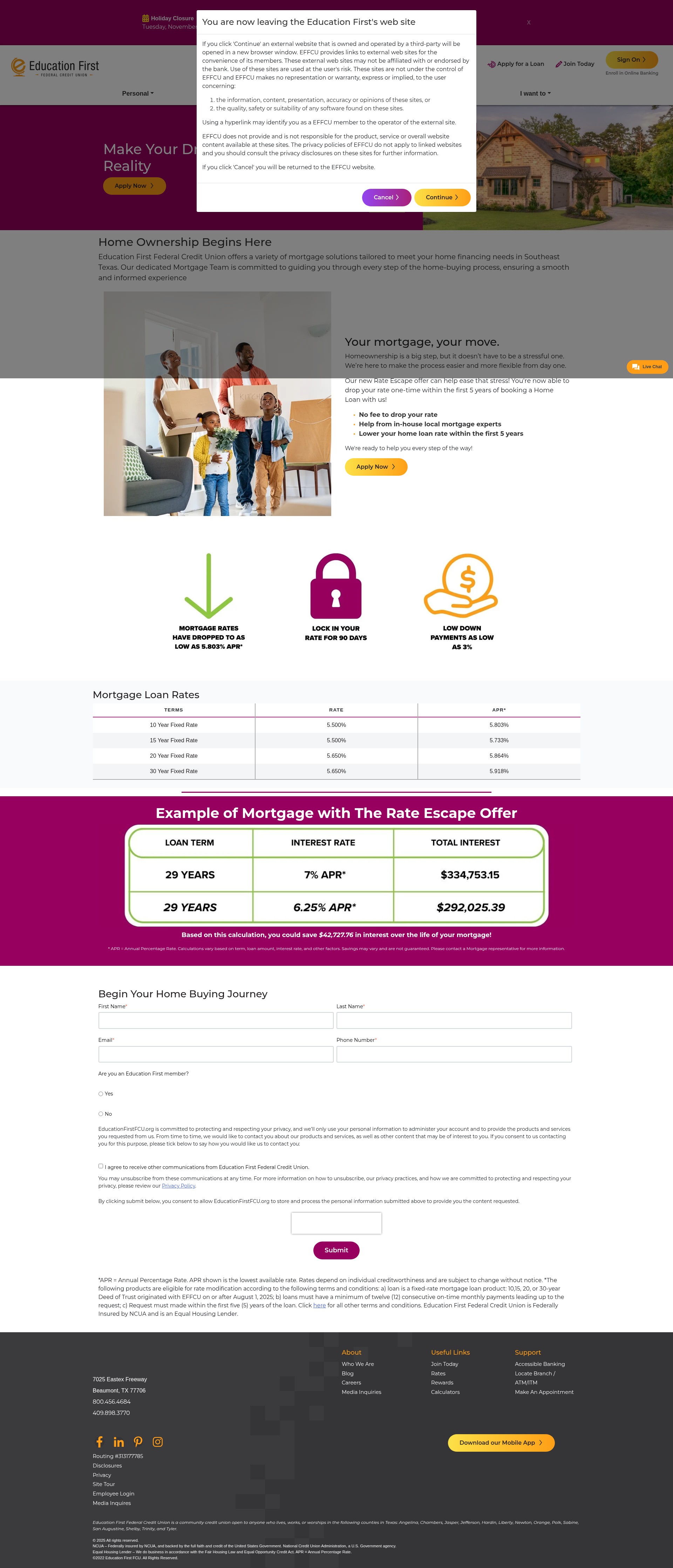 Landing Page