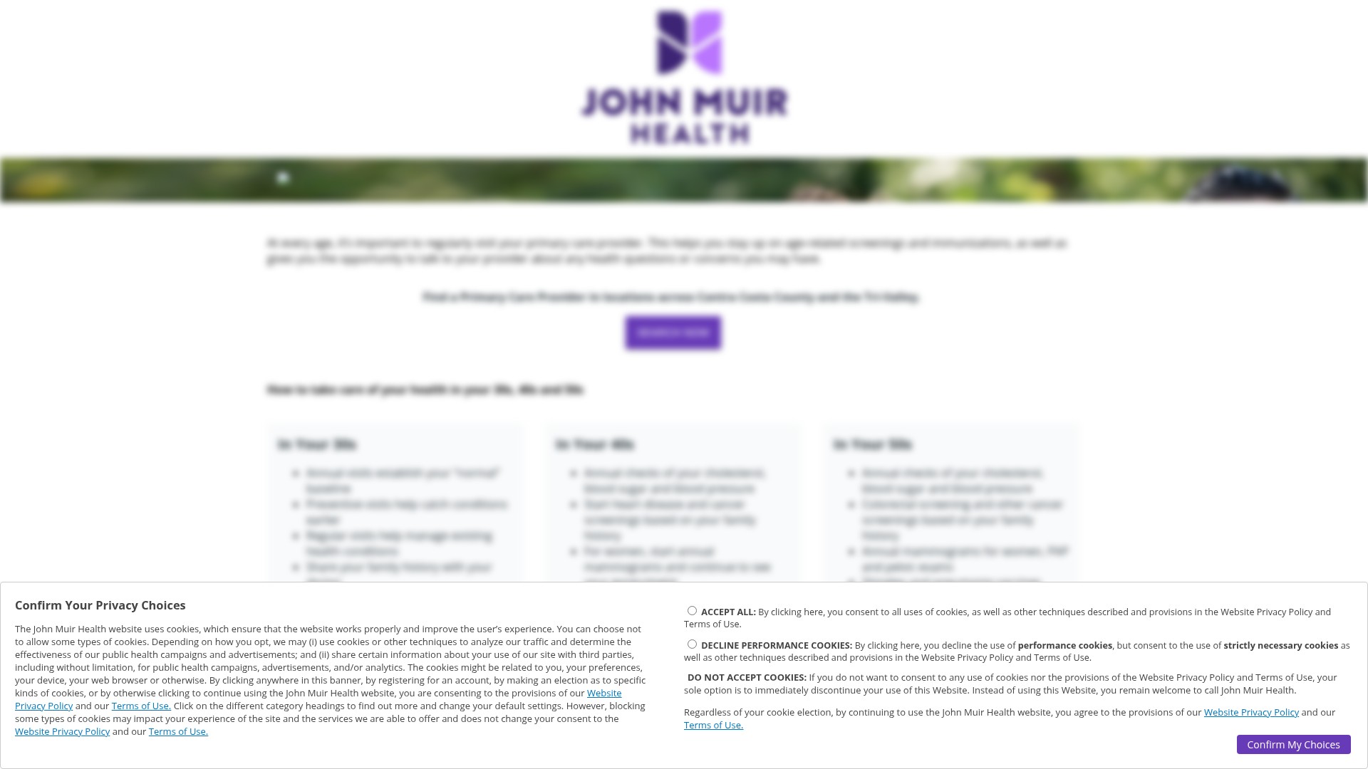 Landing Page