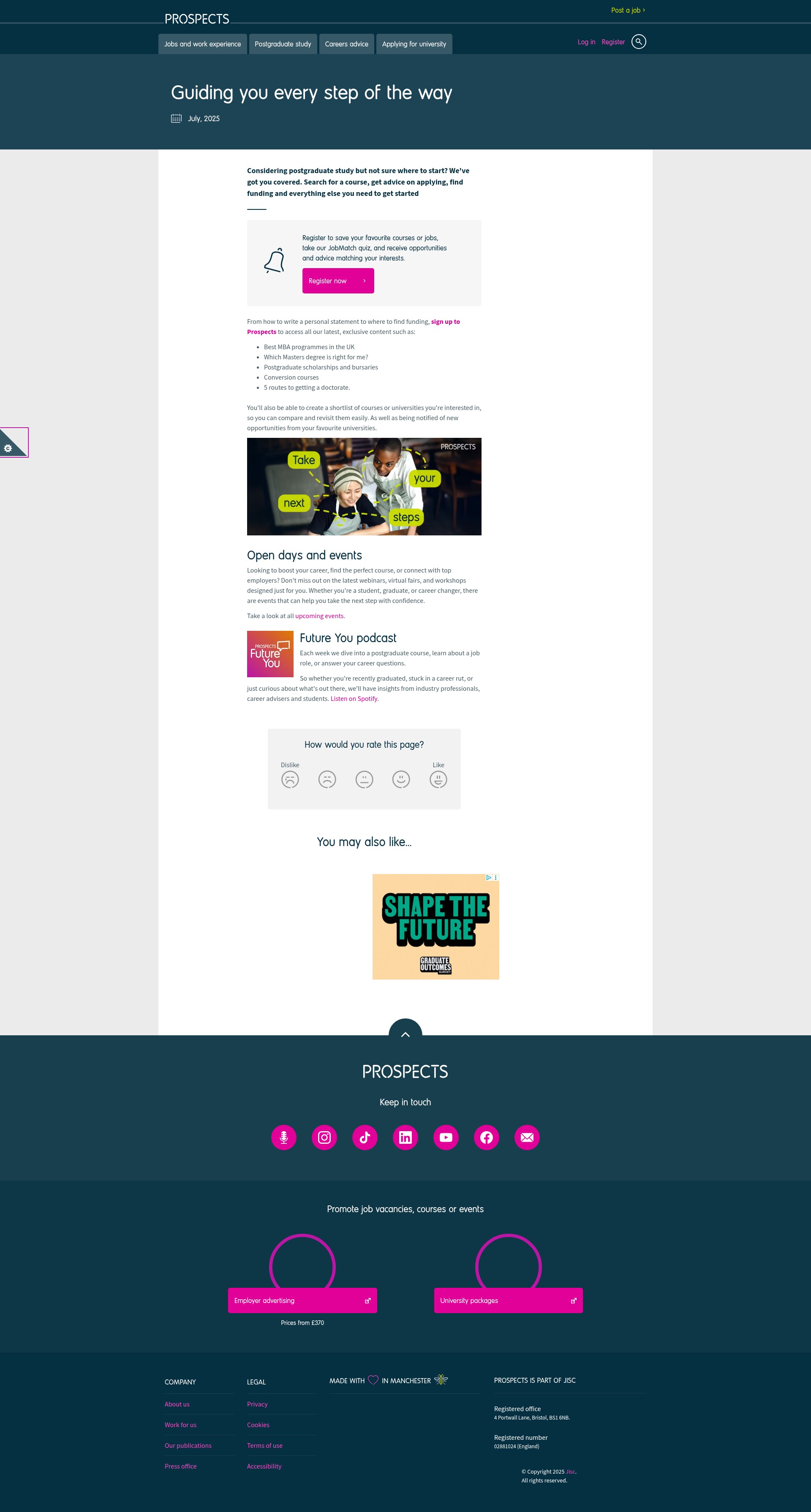 Landing Page