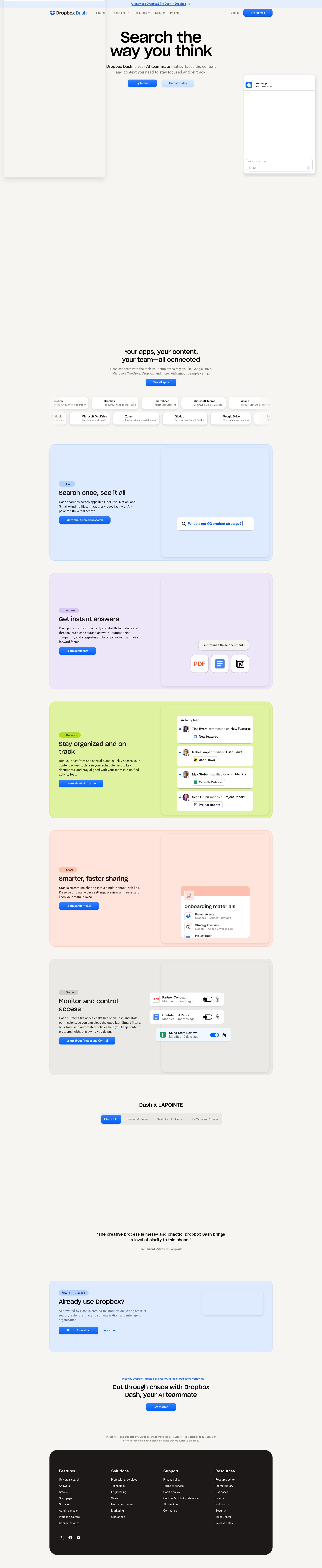 Landing Page