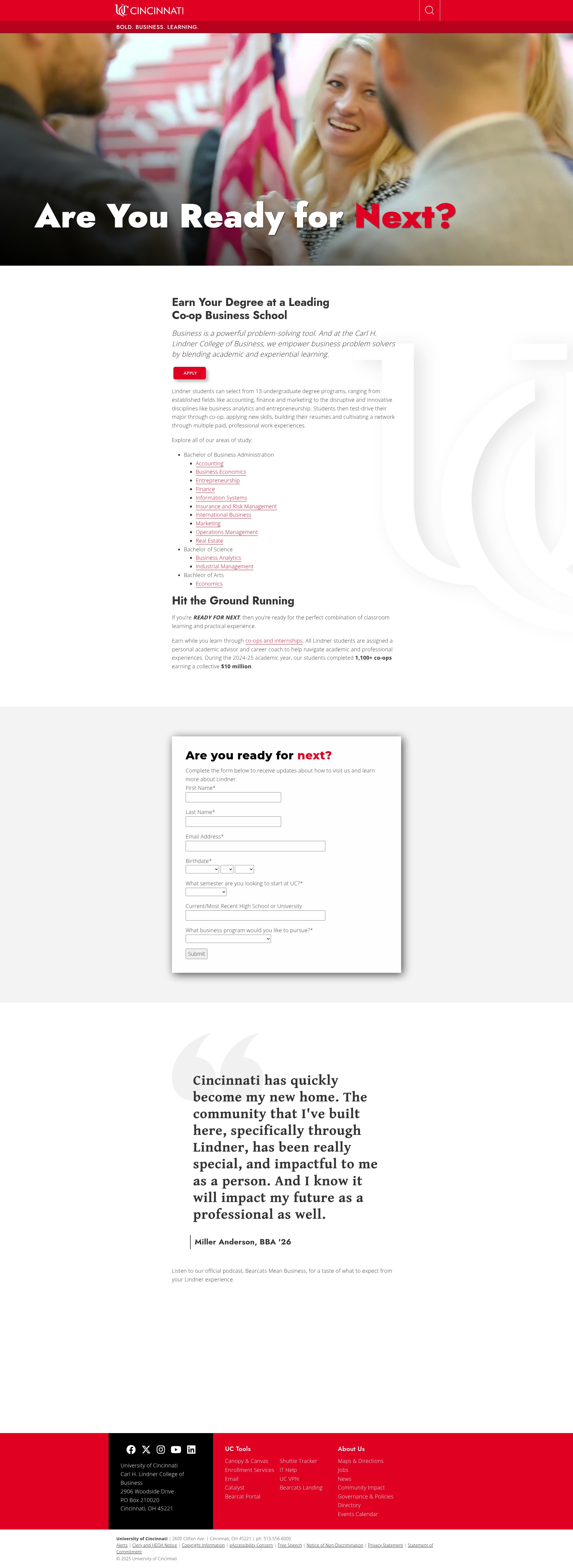 Landing Page