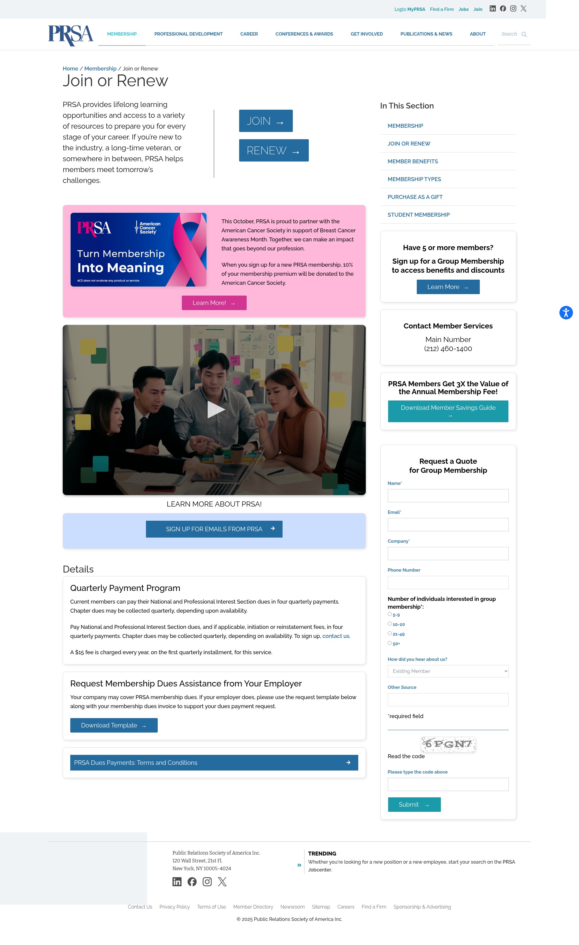 Landing Page