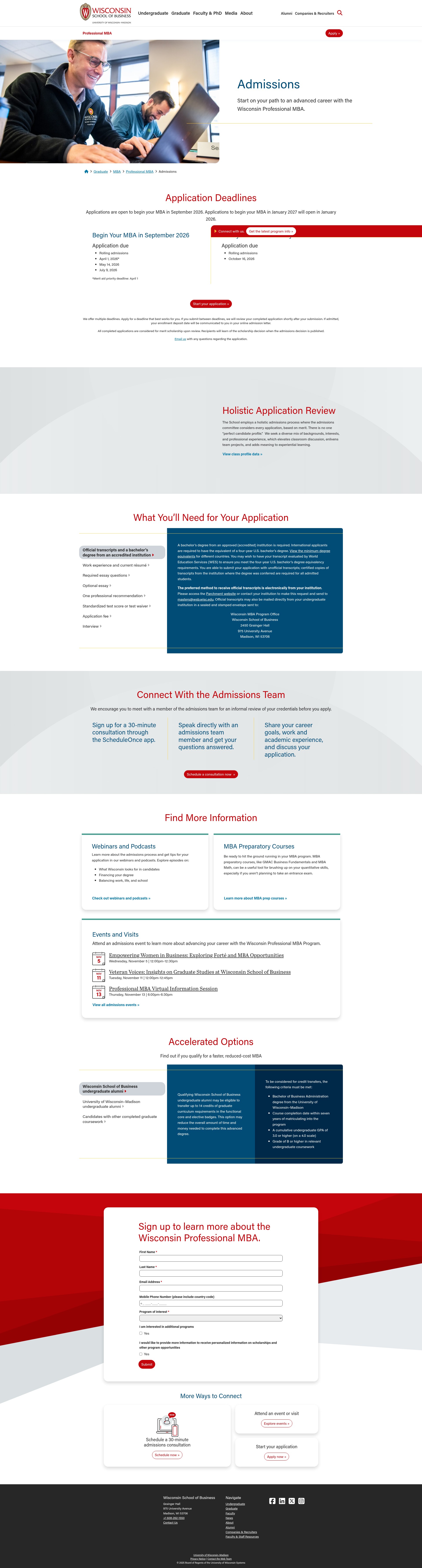 Landing Page