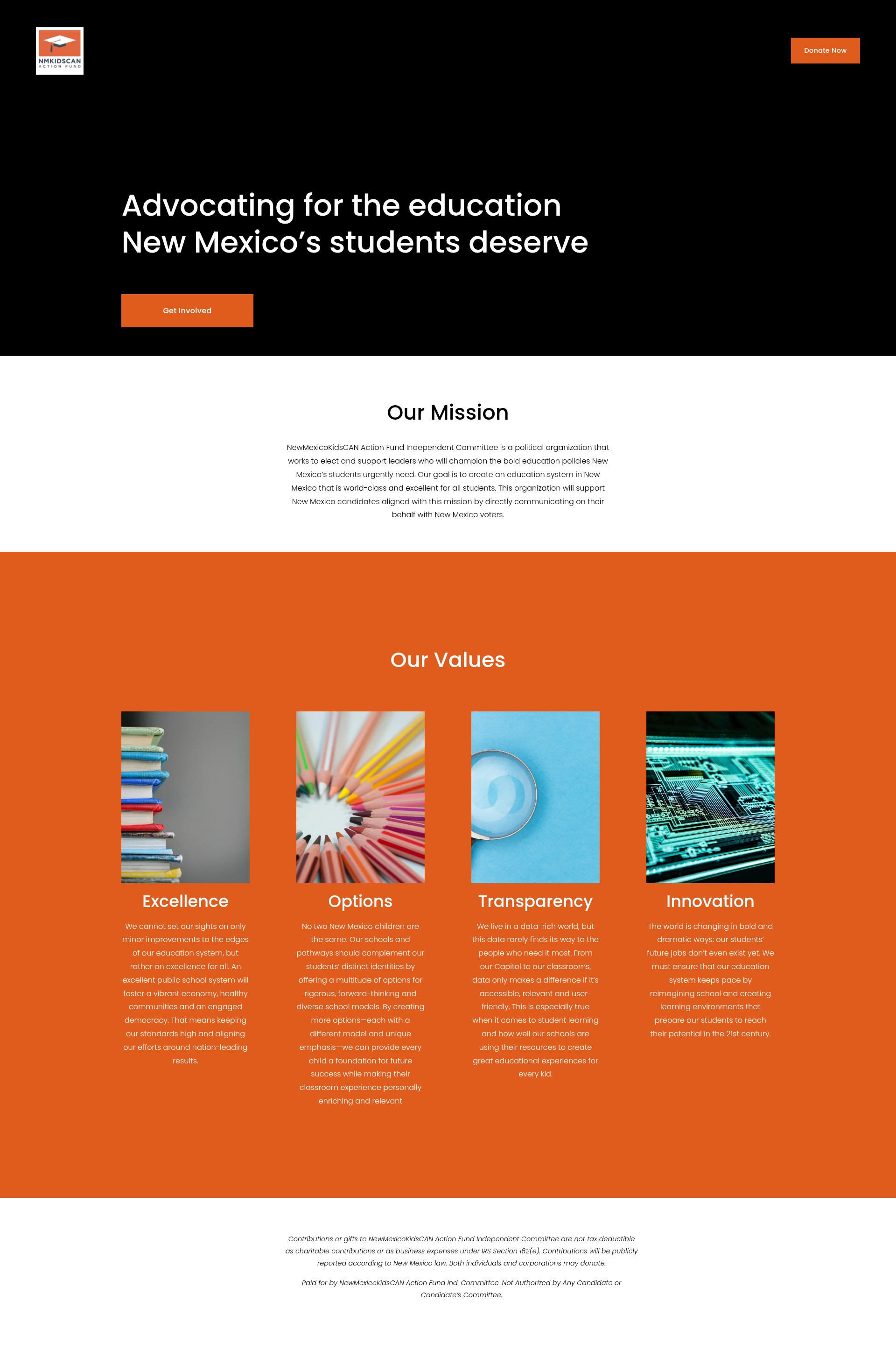 Landing Page