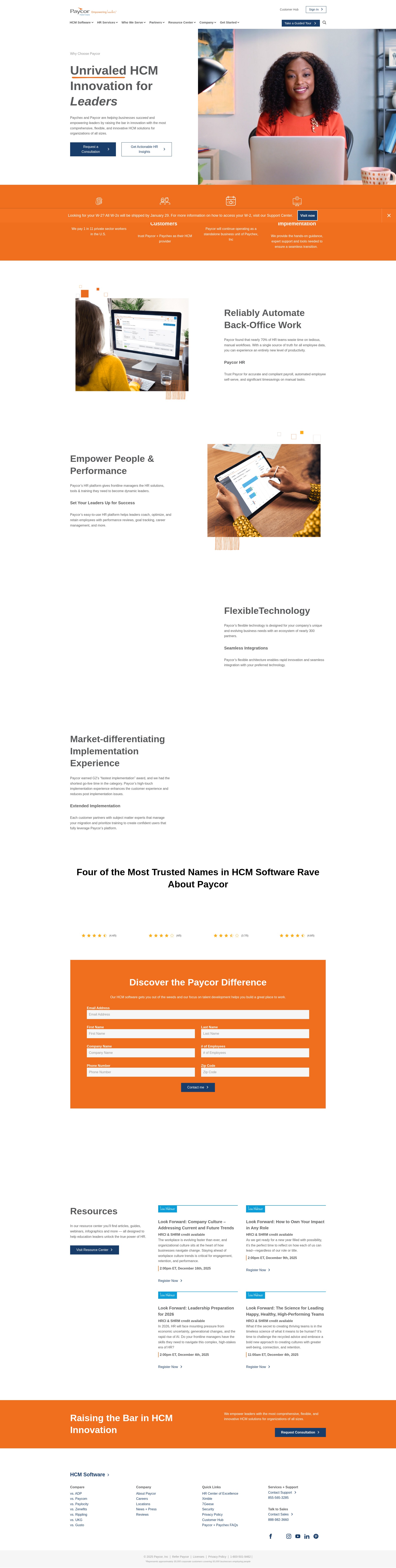 Landing Page