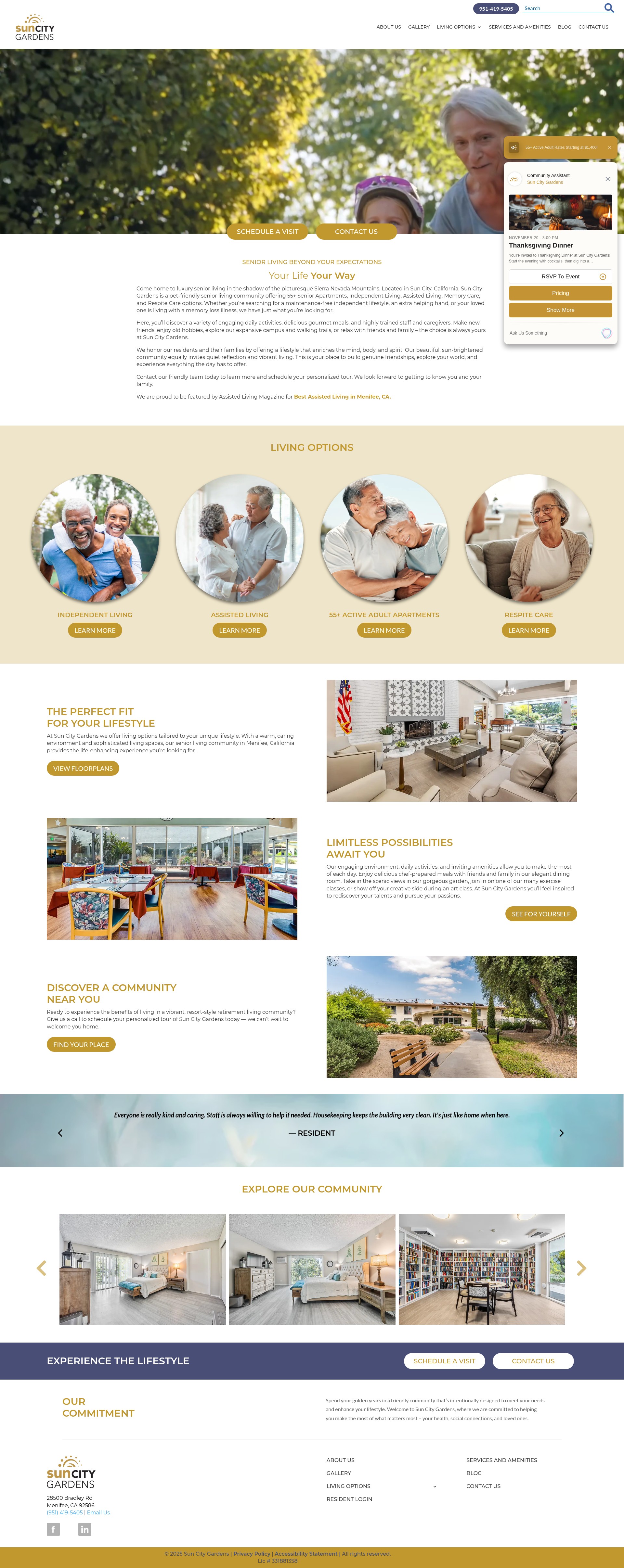 Landing Page
