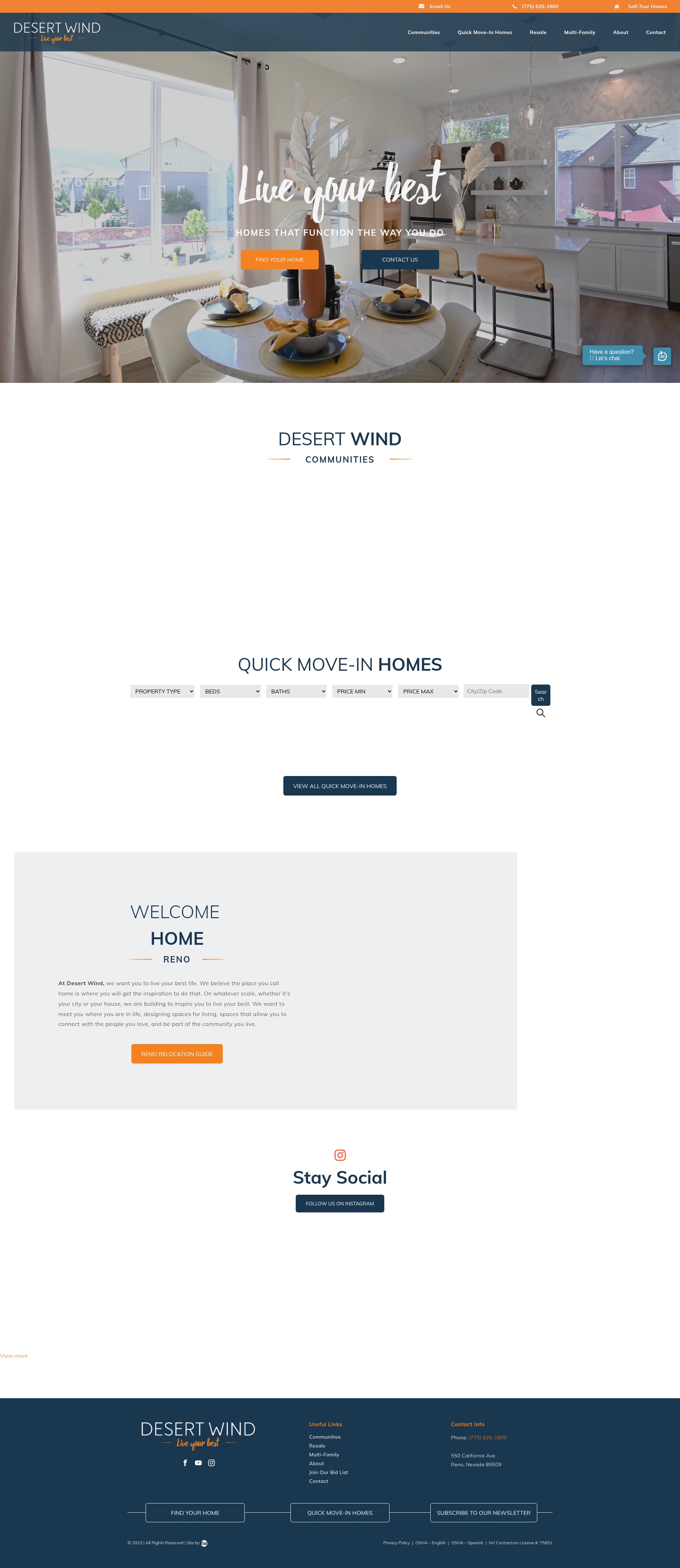 Landing Page