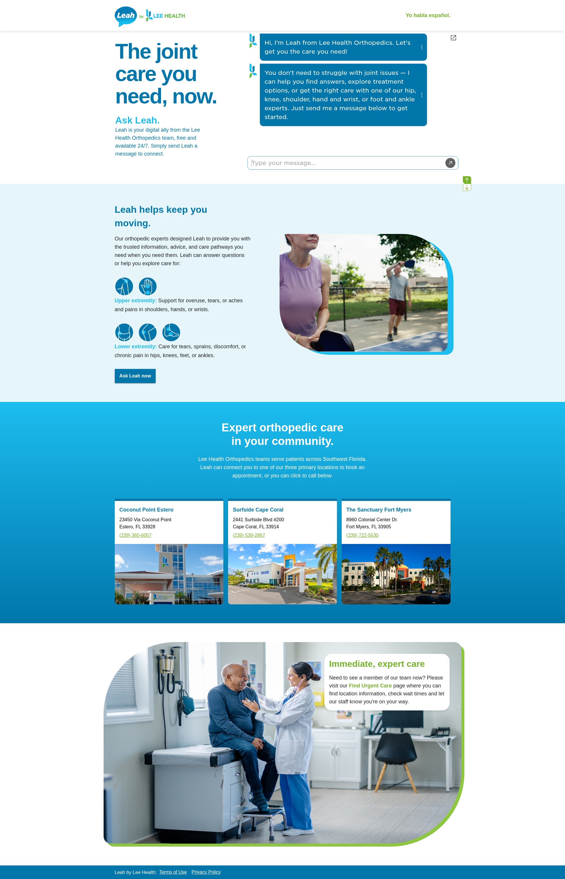 Landing Page
