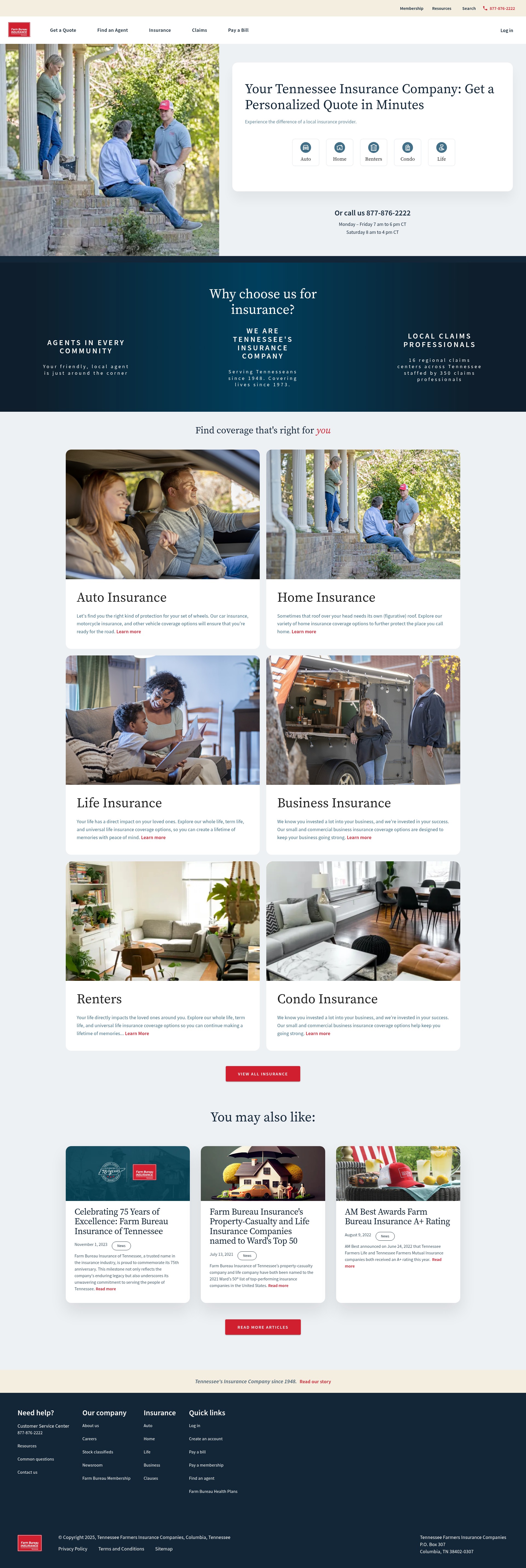 Landing Page