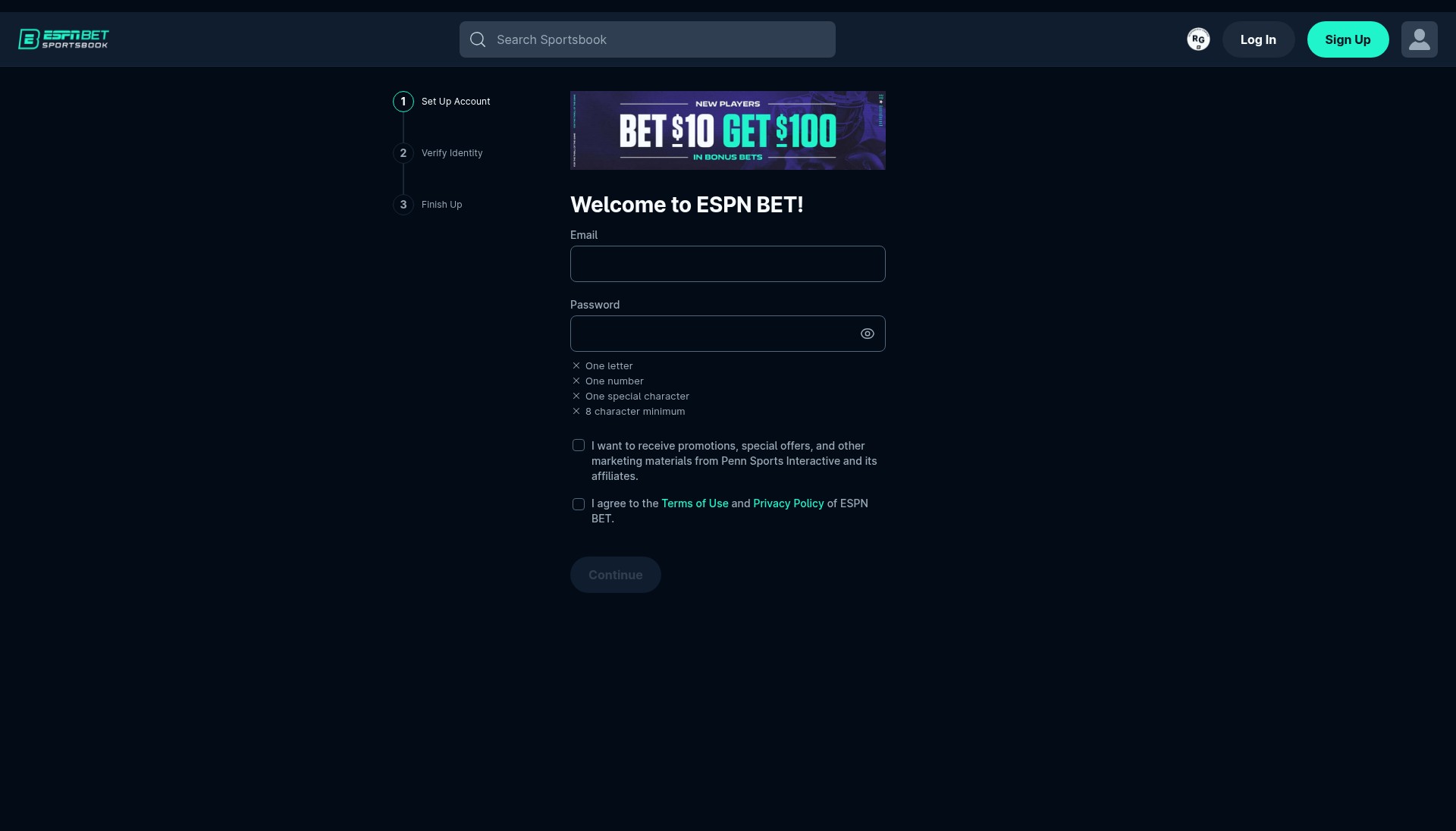 Landing Page