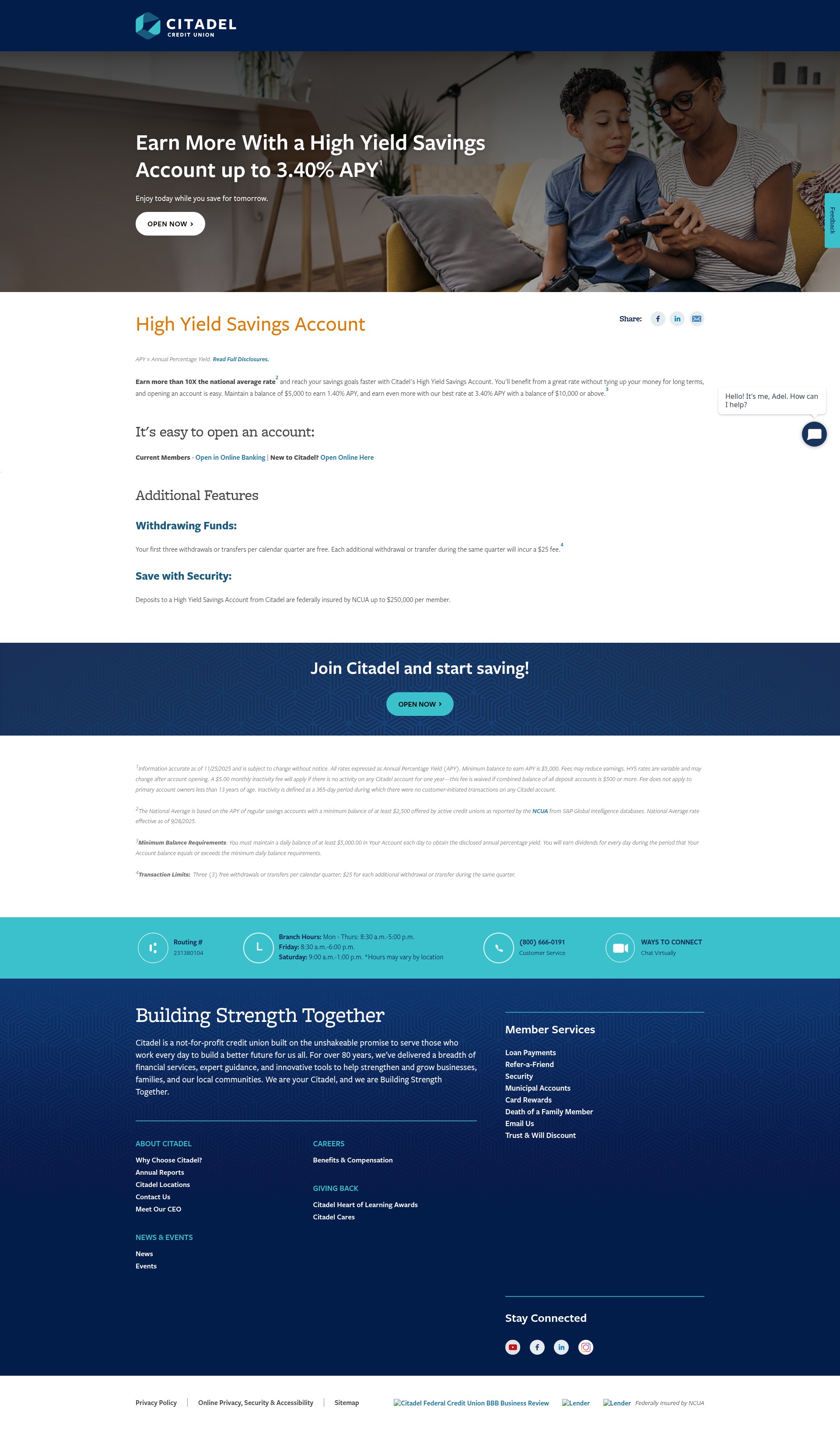 Landing Page