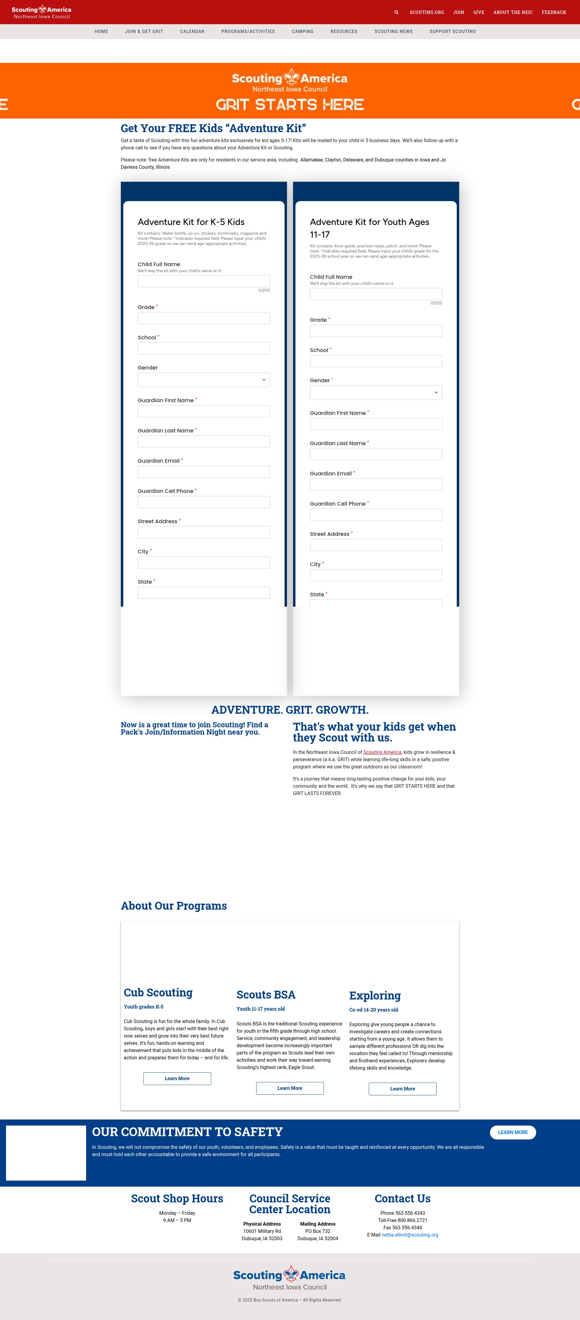 Landing Page