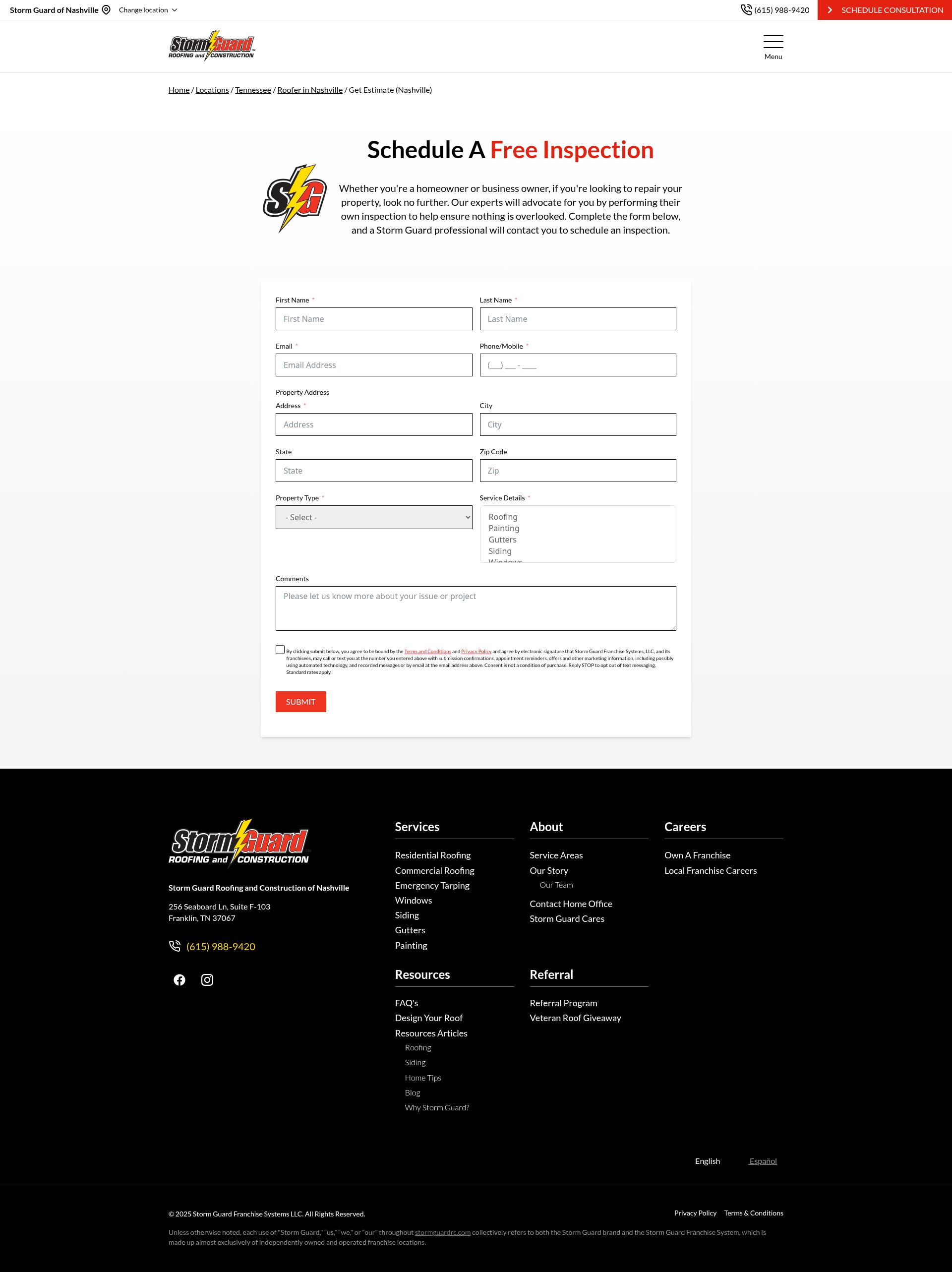 Landing Page