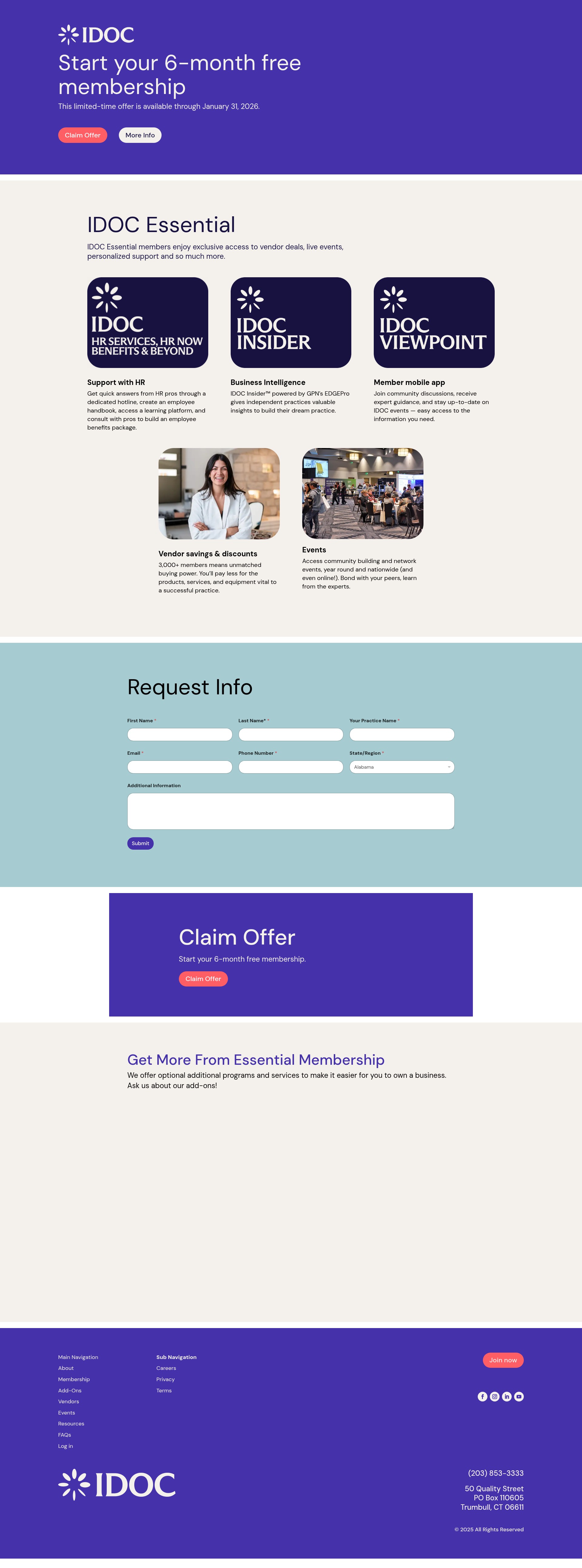 Landing Page