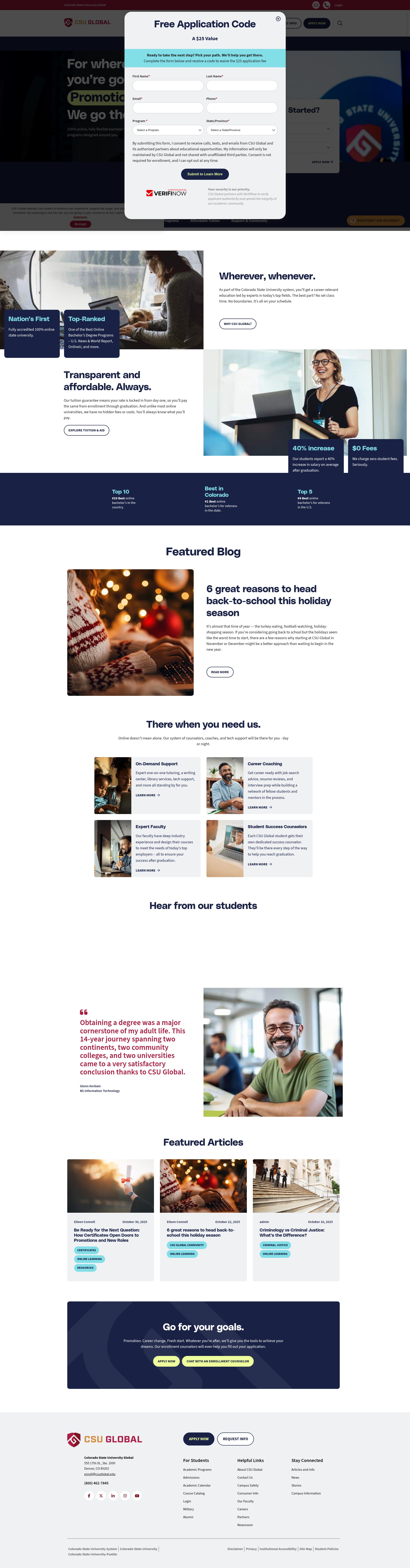 Landing Page