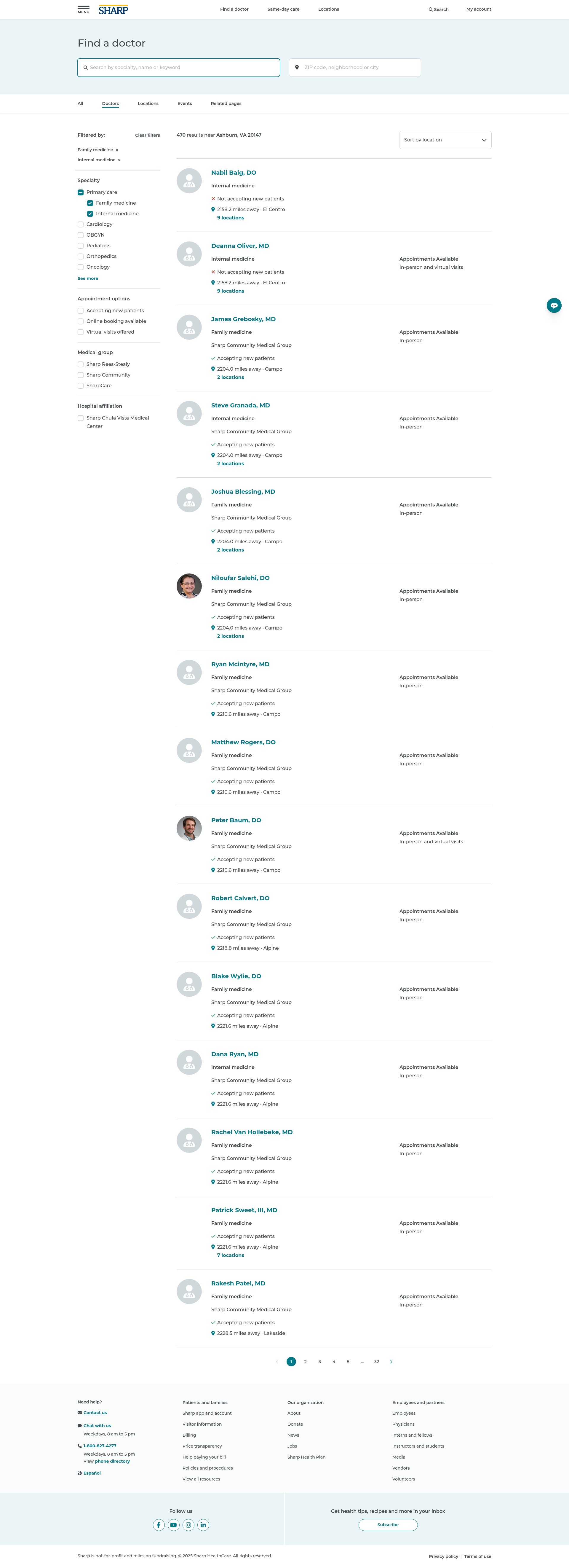 Landing Page