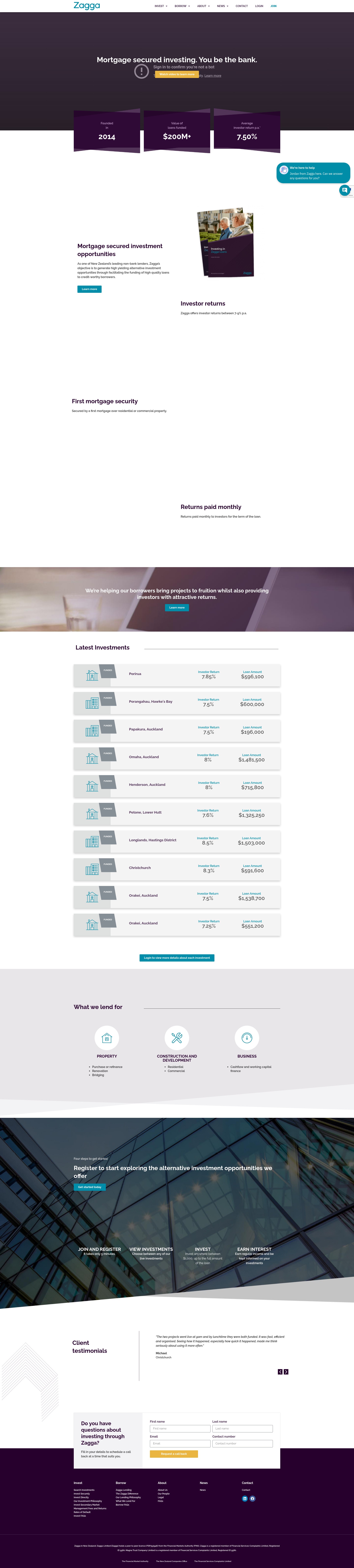 Landing Page