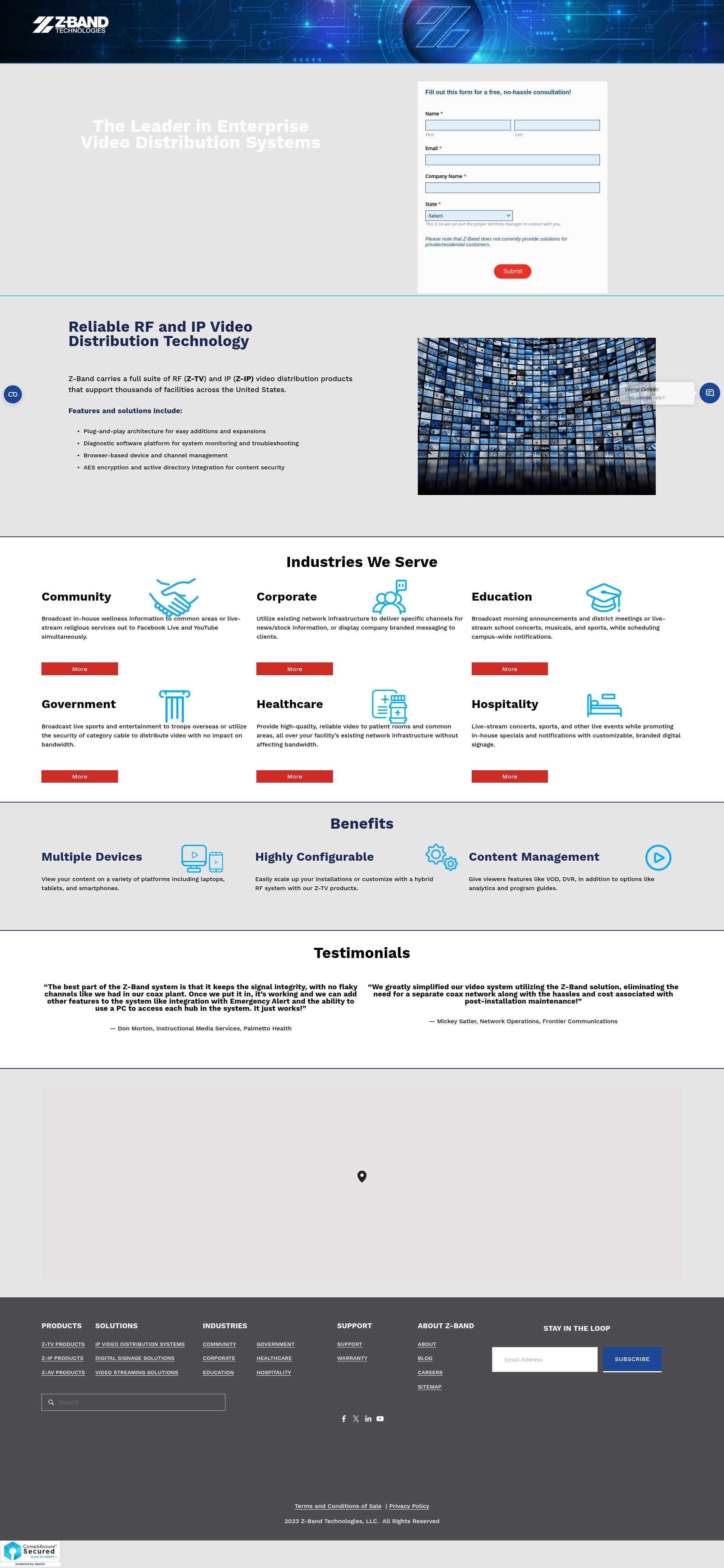 Landing Page
